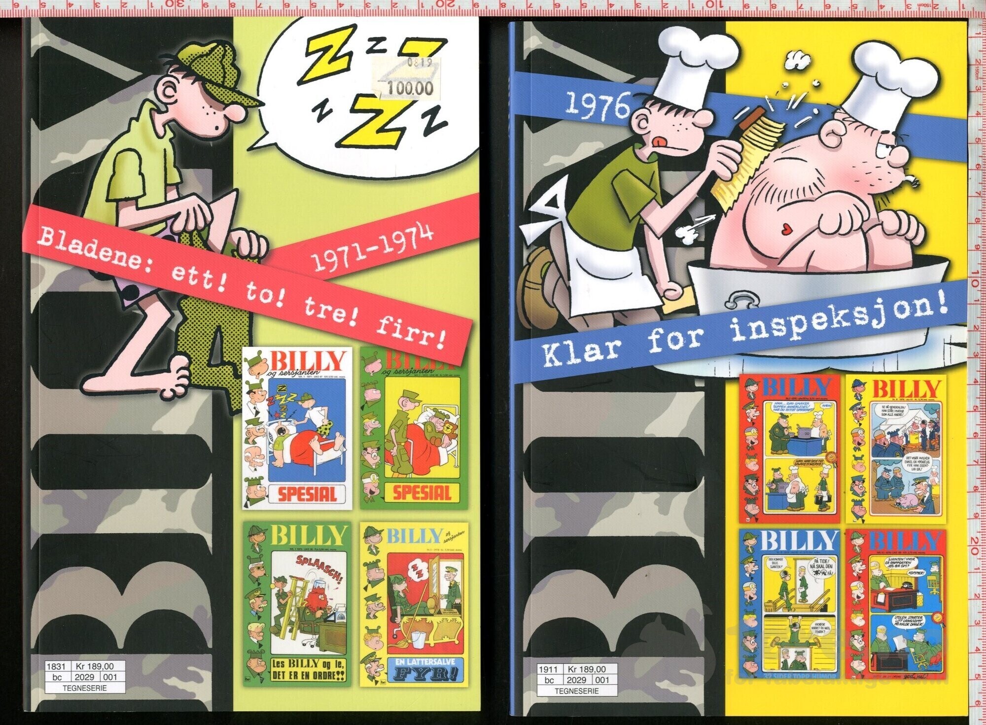 BILLY Kronologisk 1971-1974, 1976, 1977, 1980