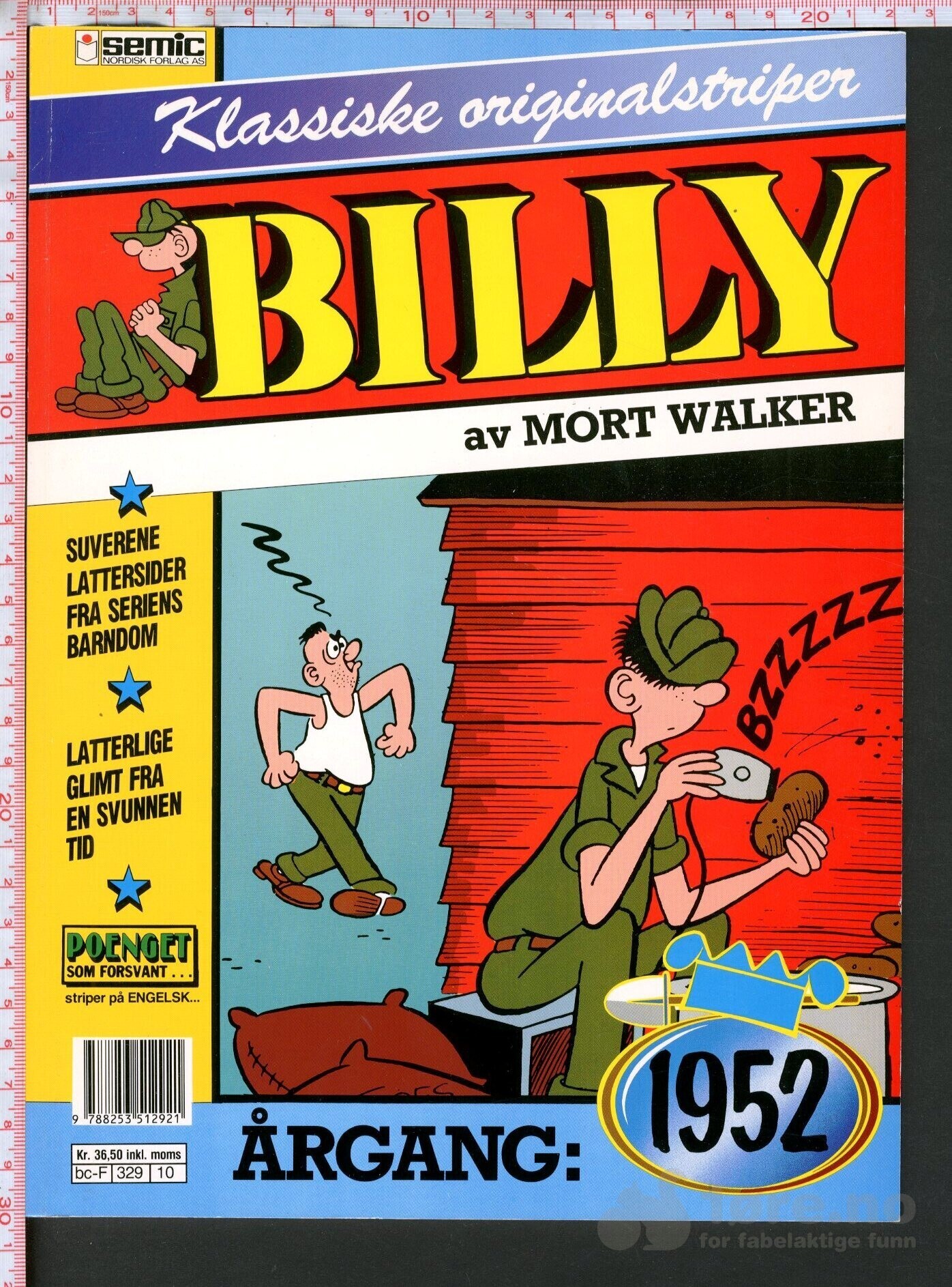 BILLY Album - Klassiske Originalstriper