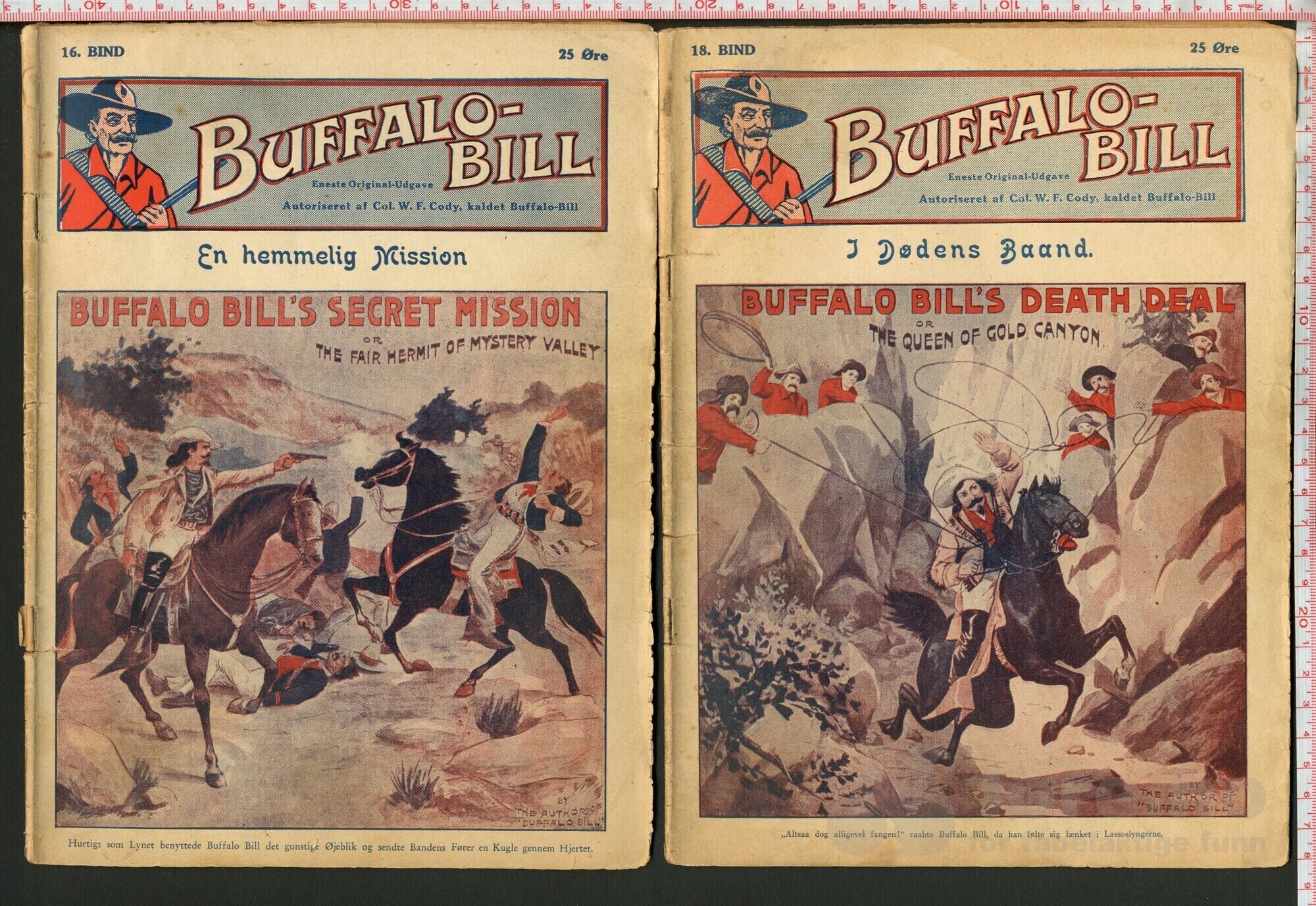 Buffalo-Bill hefteserier 1920-tallet, bilde 4