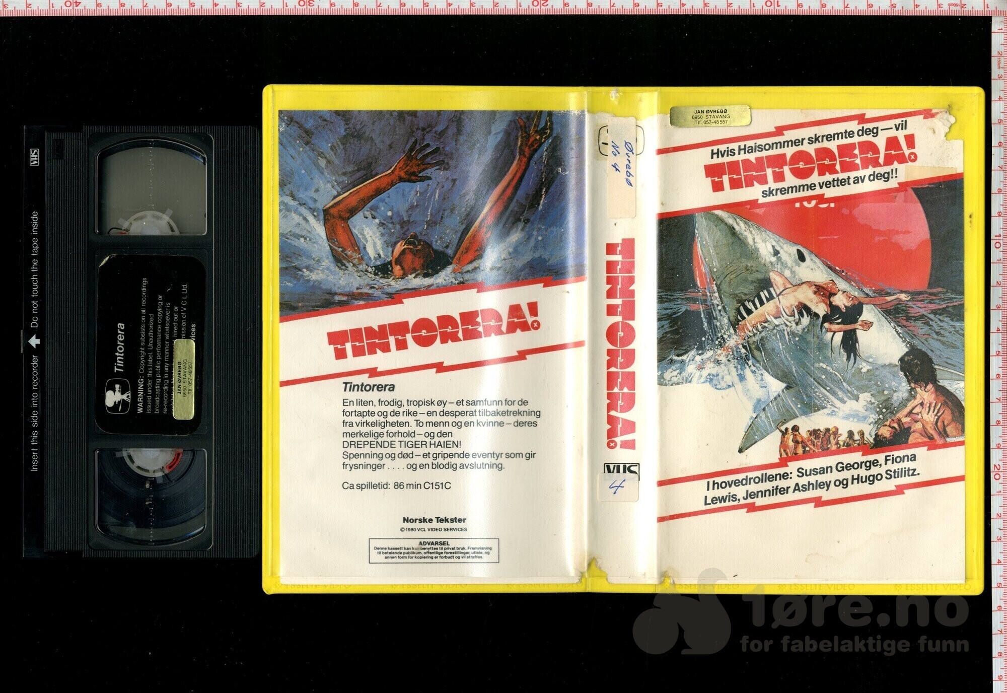 VHS - Tintorera