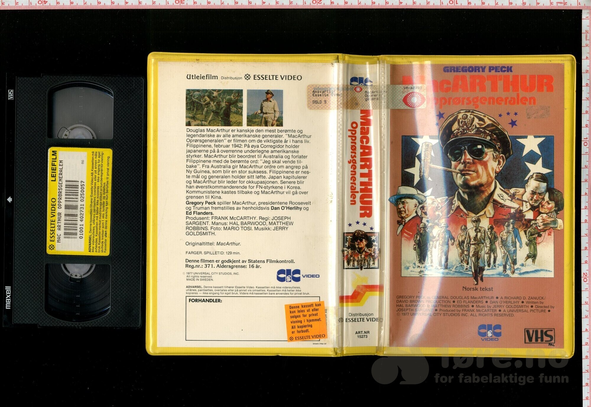 VHS MacArthur Opprørsgeneralen