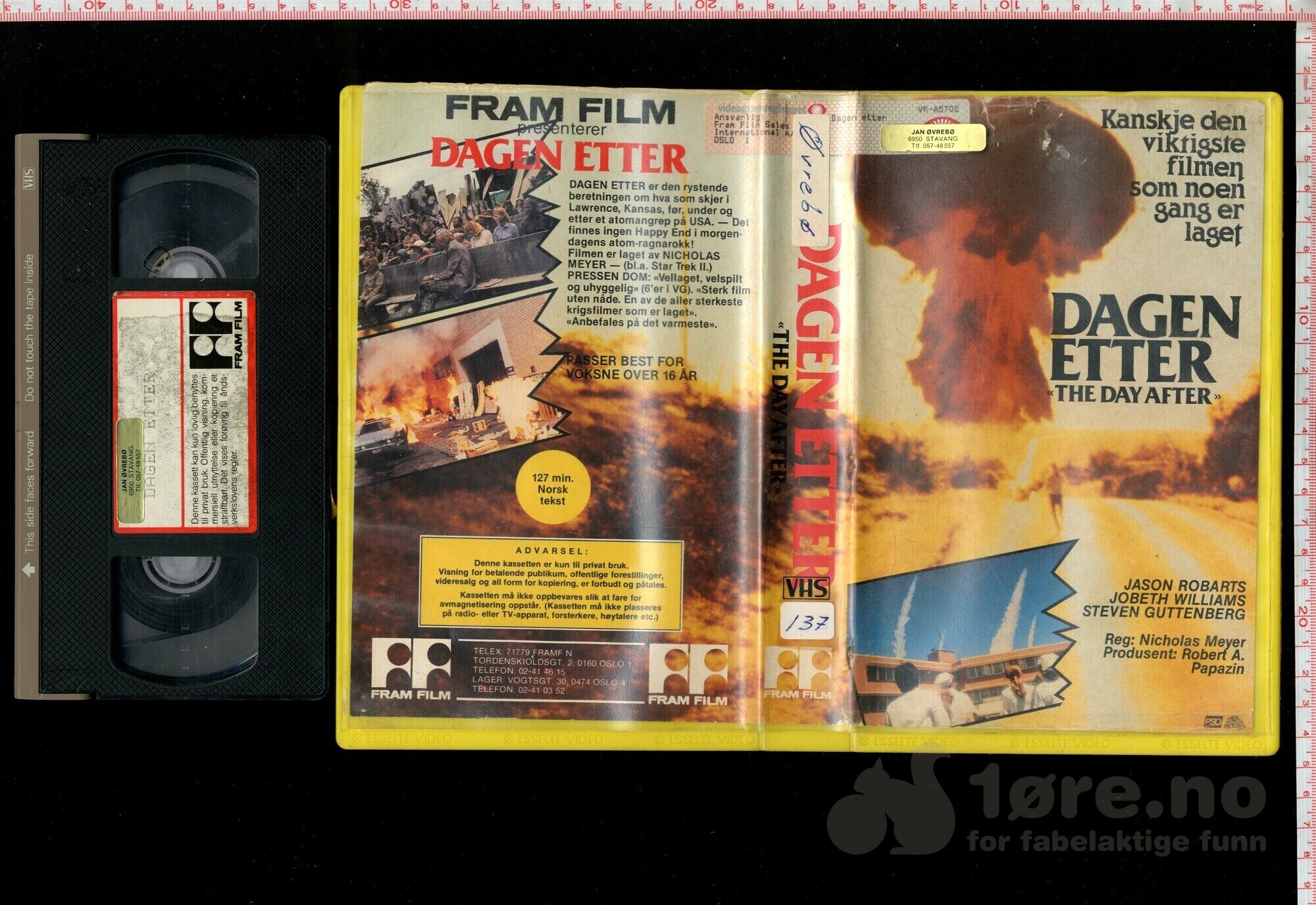 VHS - Dagen etter - The day after