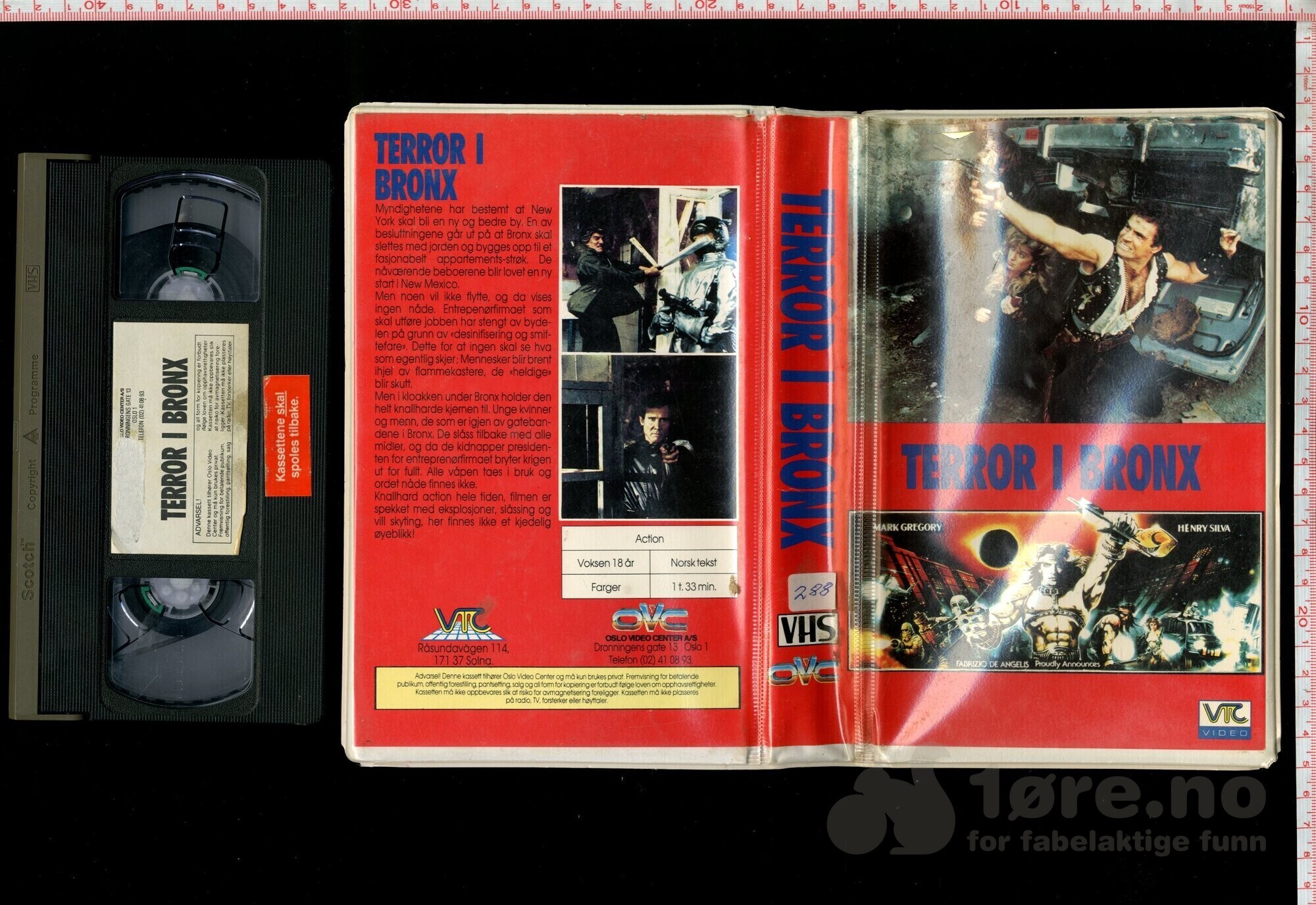 VHS - Terror i Bronx