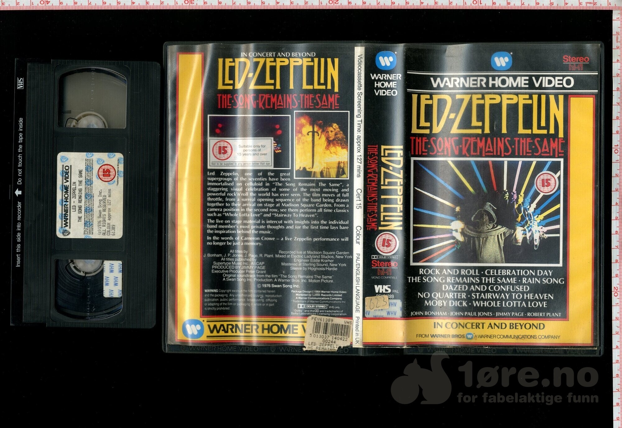 VHS - Led-Zeppelin - The song remains the same