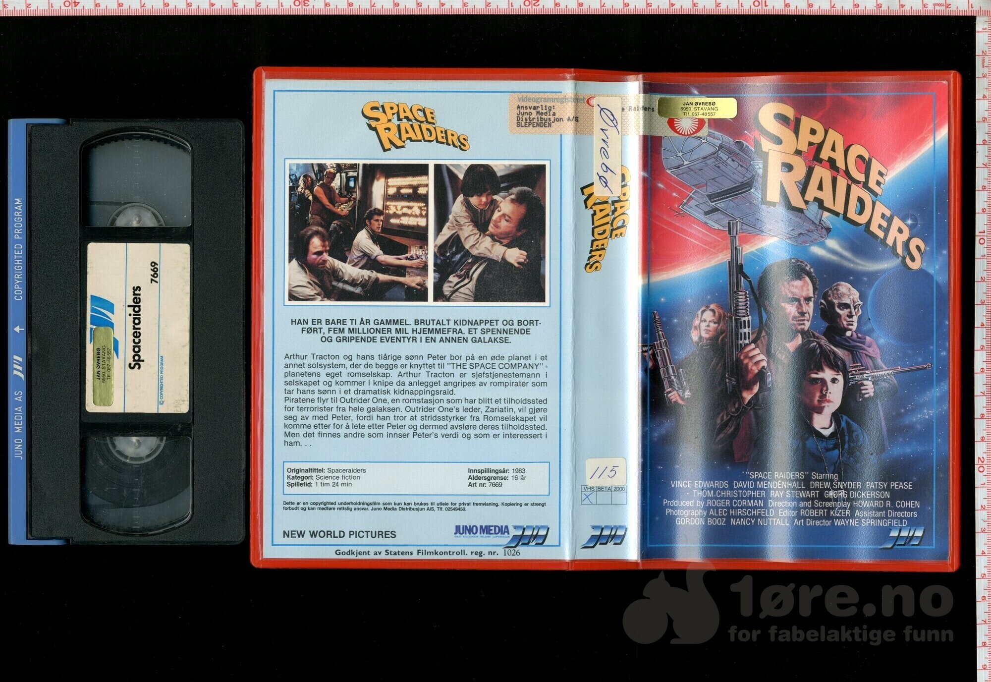 VHS - Space Raiders