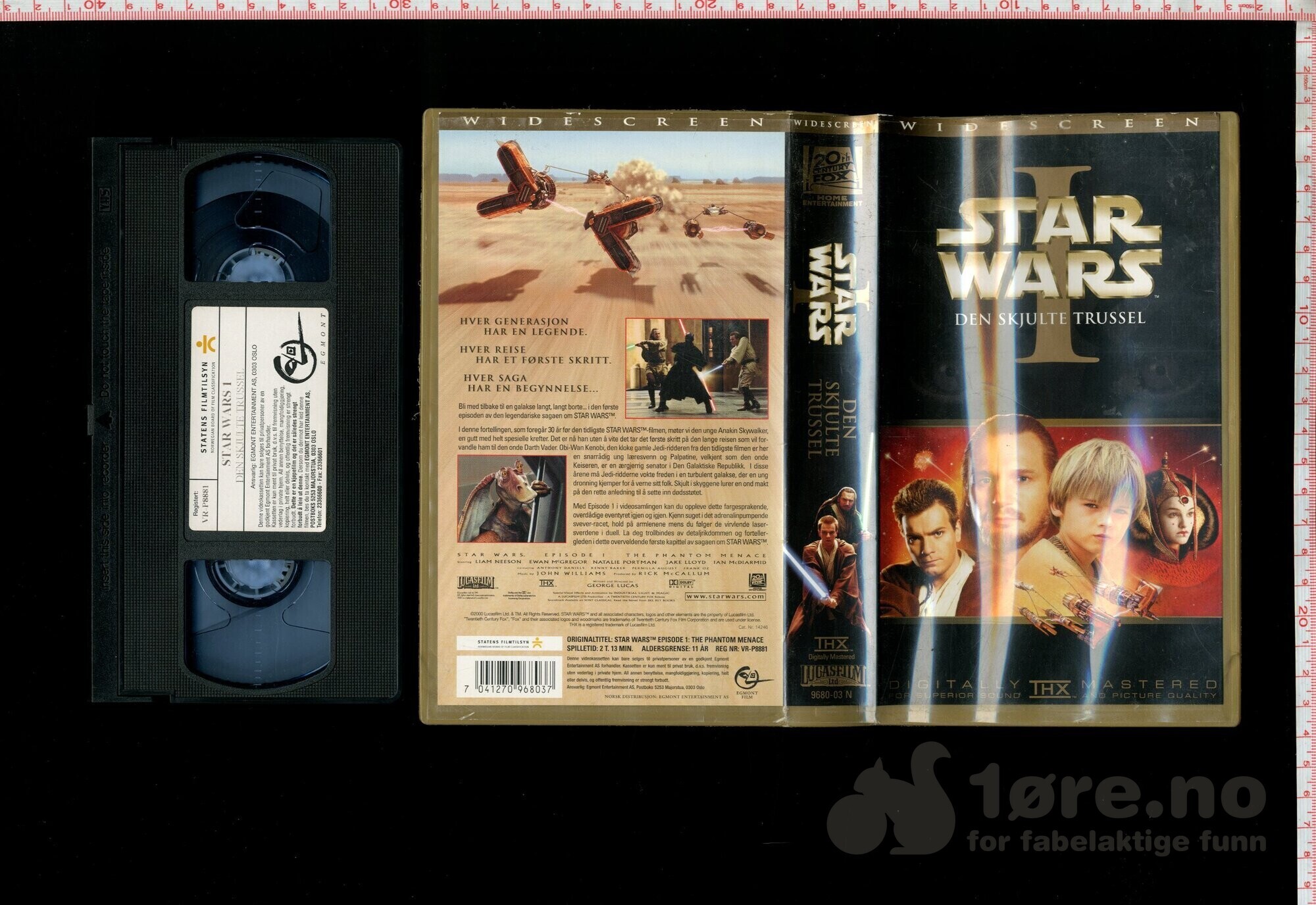 VHS - Star Wars Den skjulte trussel