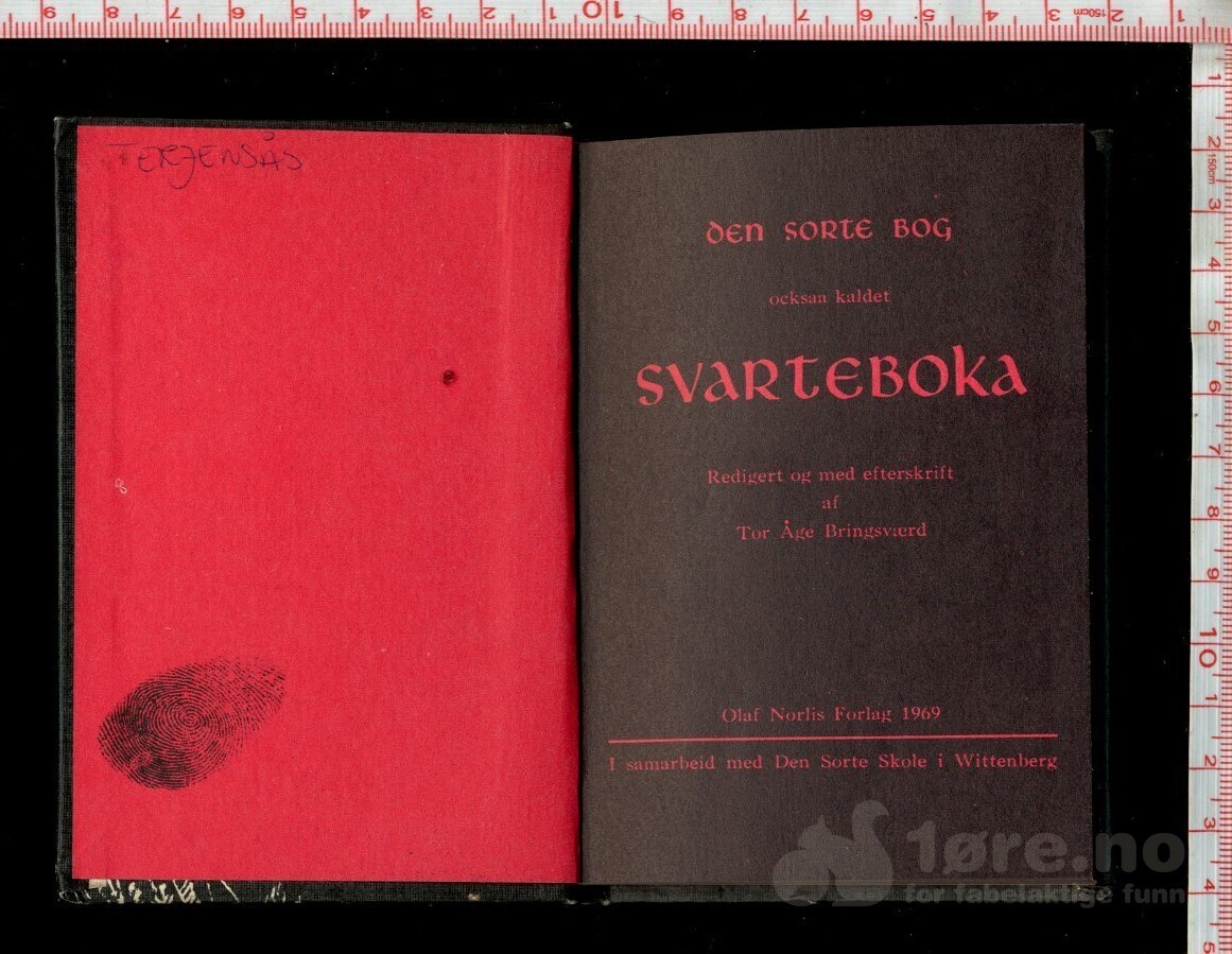 Bringsværd, Tor Åge  - Svarteboka (1969), bilde 2