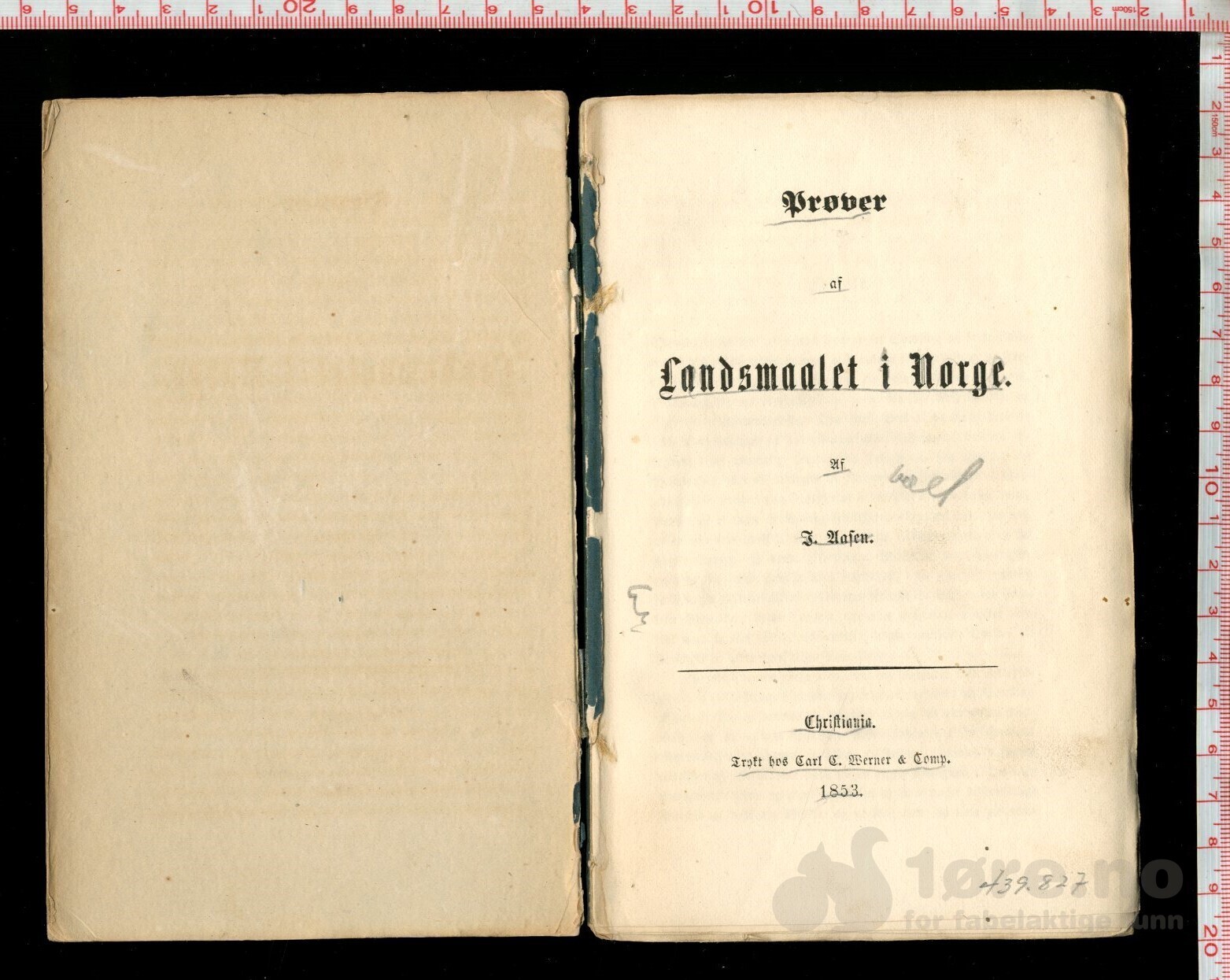 Aasen, Ivar - Prøver af landsmaalet i Norge ( 1853 ), bilde 4