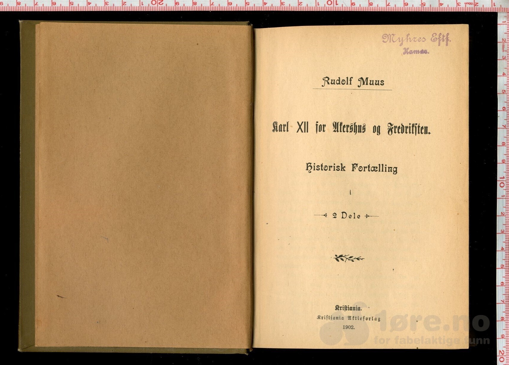 Muus, Rudolf -  Karl XII for Akerhus og Fredriksten ( 1902 ), bilde 2