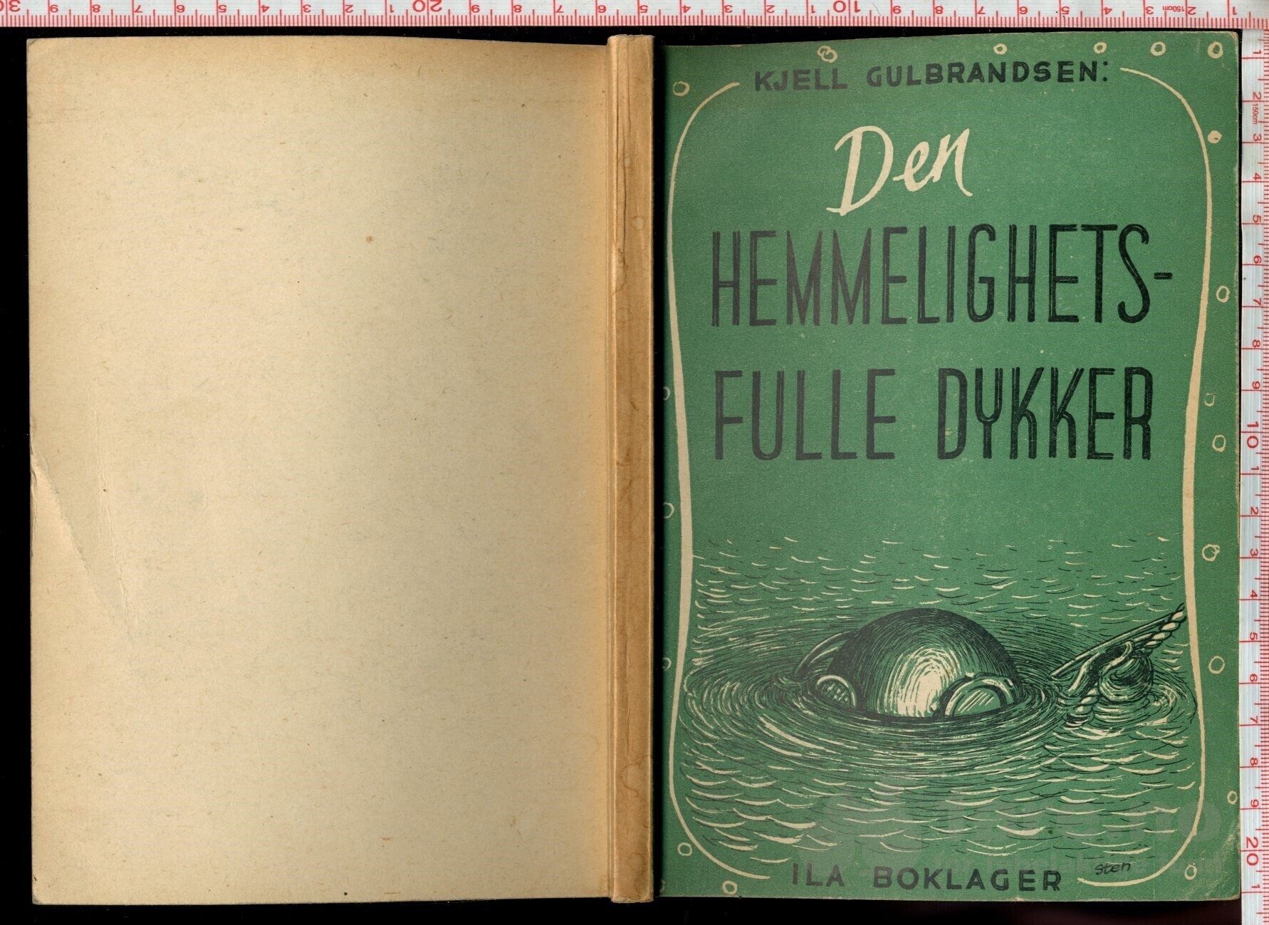 Gulbrandsen, Kjell - Den hemmelighetsfulle dykker (1945)