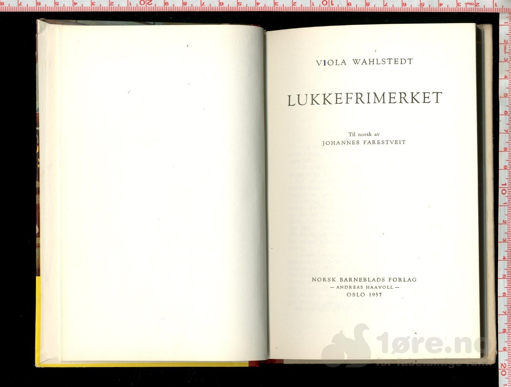 Wahlstedt, Viola - Lukkefrimerket (1957), bilde 4