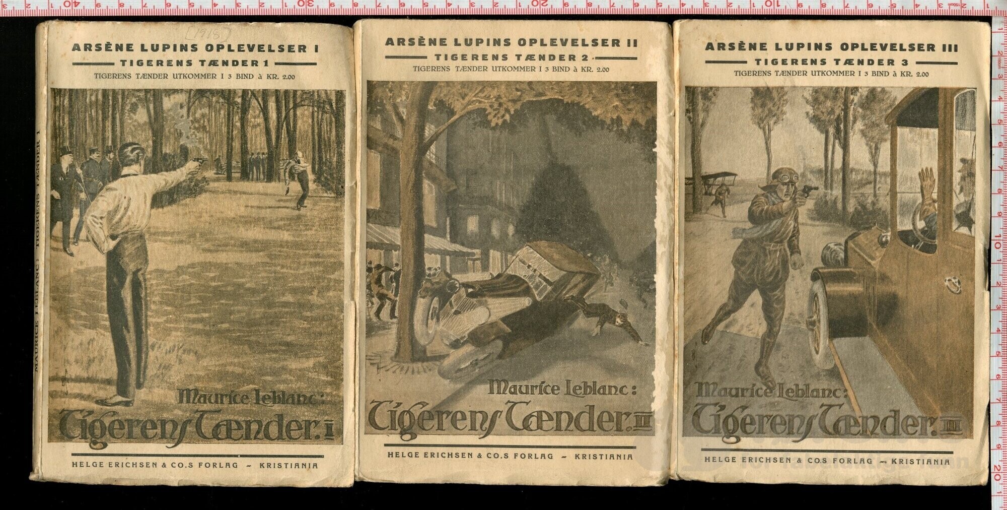 Leblanc, Maurice - Tigerens Tænder 1-3 (1918), bilde 2