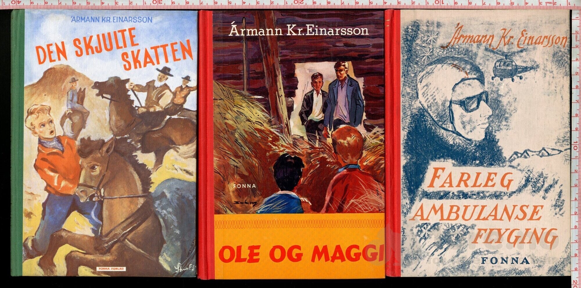 Einarsson, Armann Kr. - Samling på 6 bøker fra Fonna forlag, bilde 2