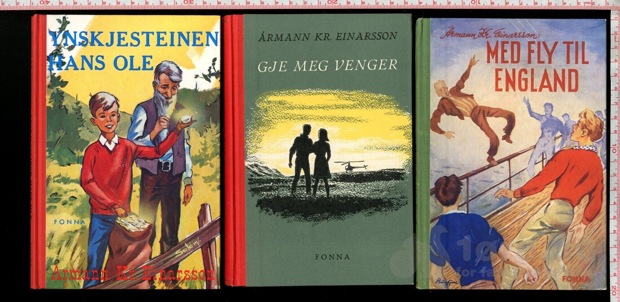 Einarsson, Armann Kr. - Samling på 6 bøker fra Fonna forlag, bilde 4