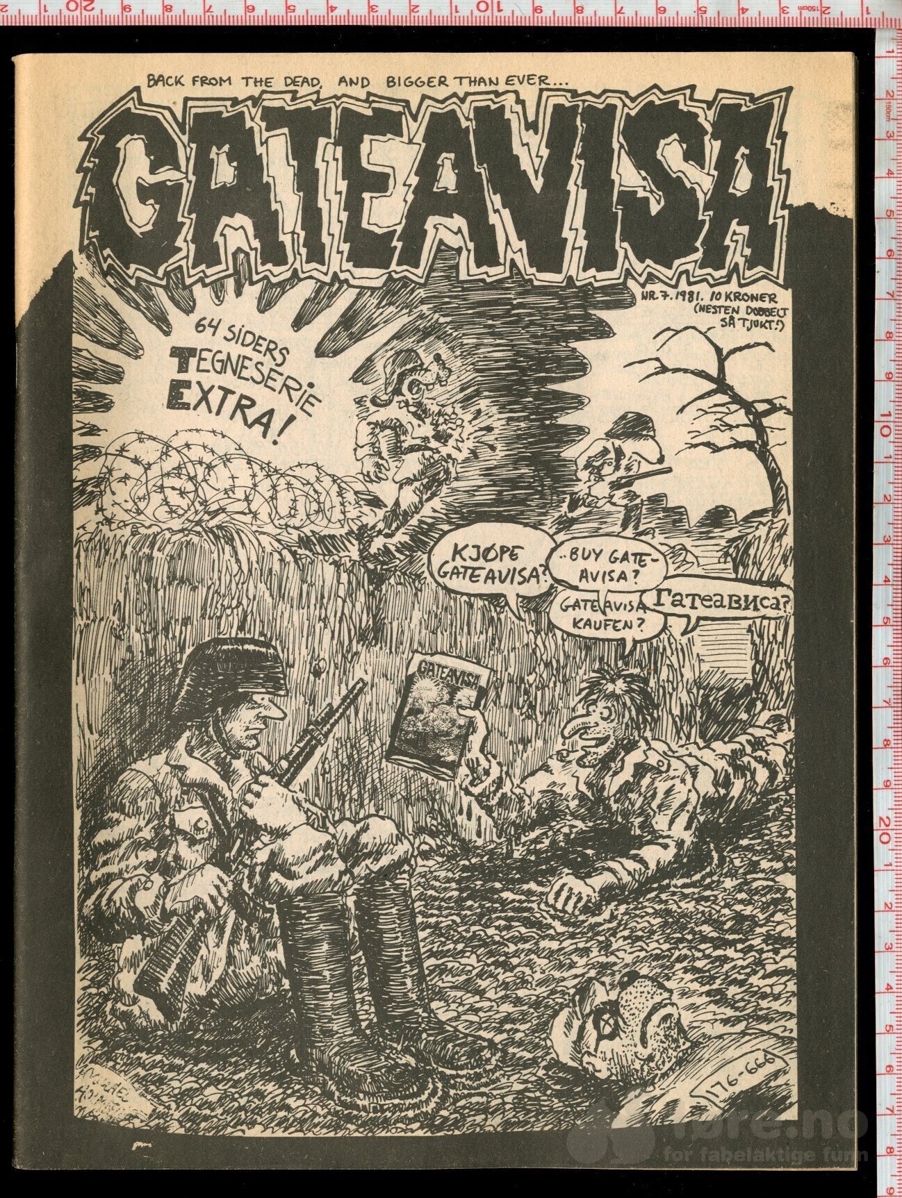 Gateavisa nr.7 1981