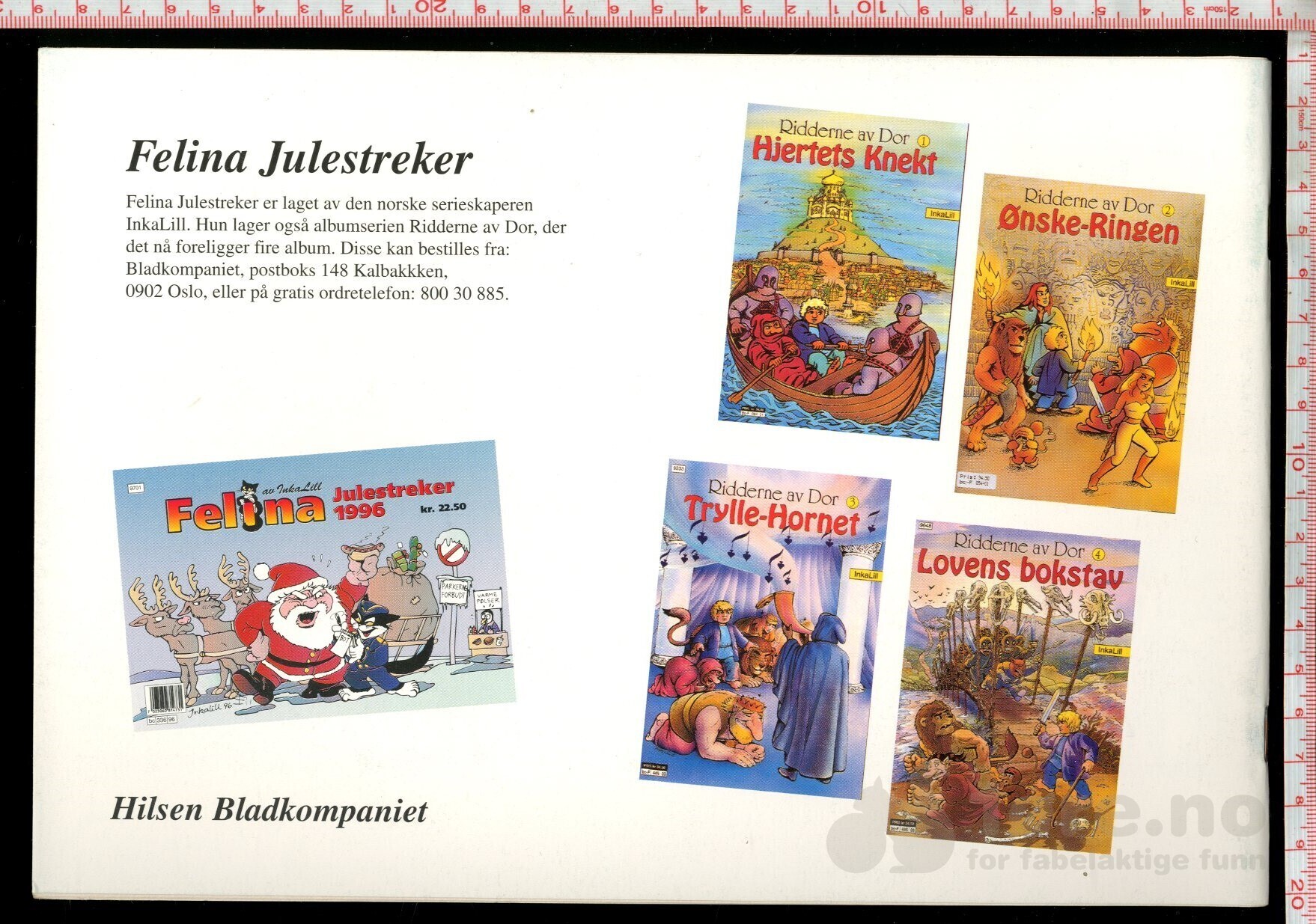 Felina julestreker 1996, bilde 2