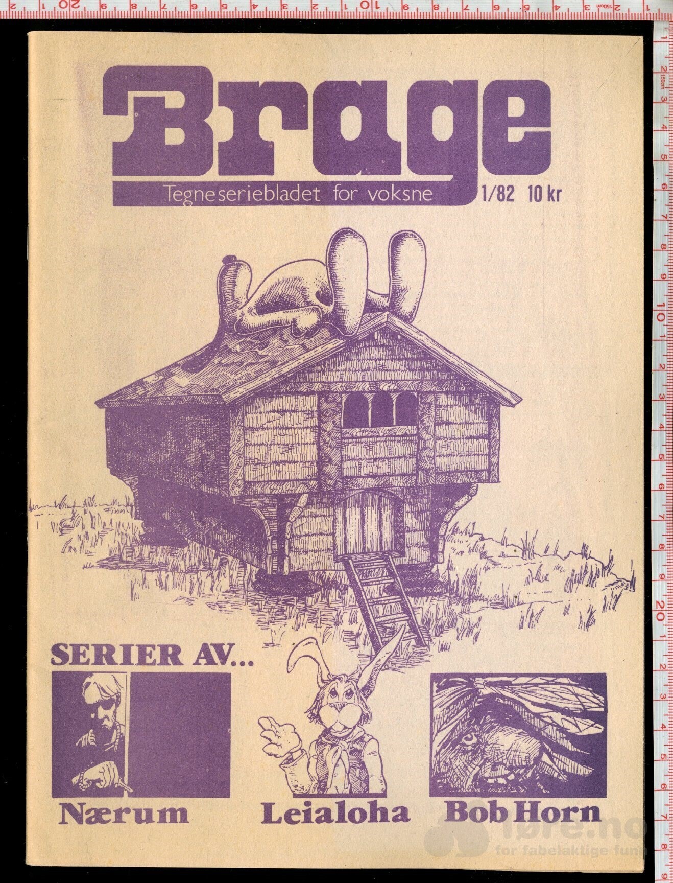 Brage  tegneseriebladet for voksne 1/82