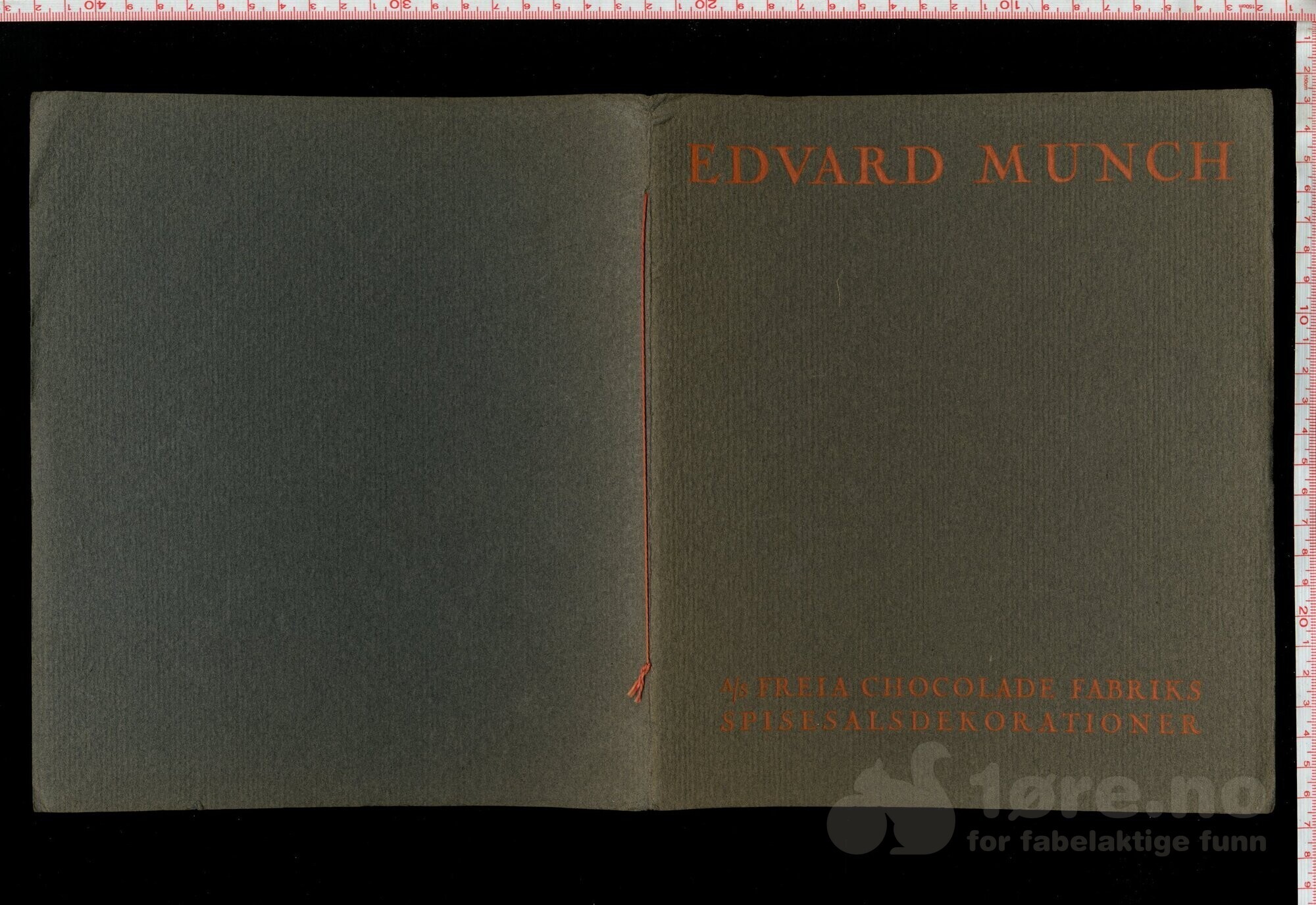 Munch, Edvard - A/S Freia Chocolade Fabriks Spisesaldekorationer (1926)