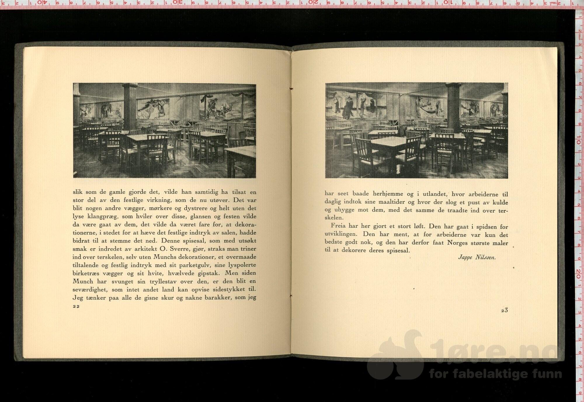 Munch, Edvard - A/S Freia Chocolade Fabriks Spisesaldekorationer (1926), bilde 5