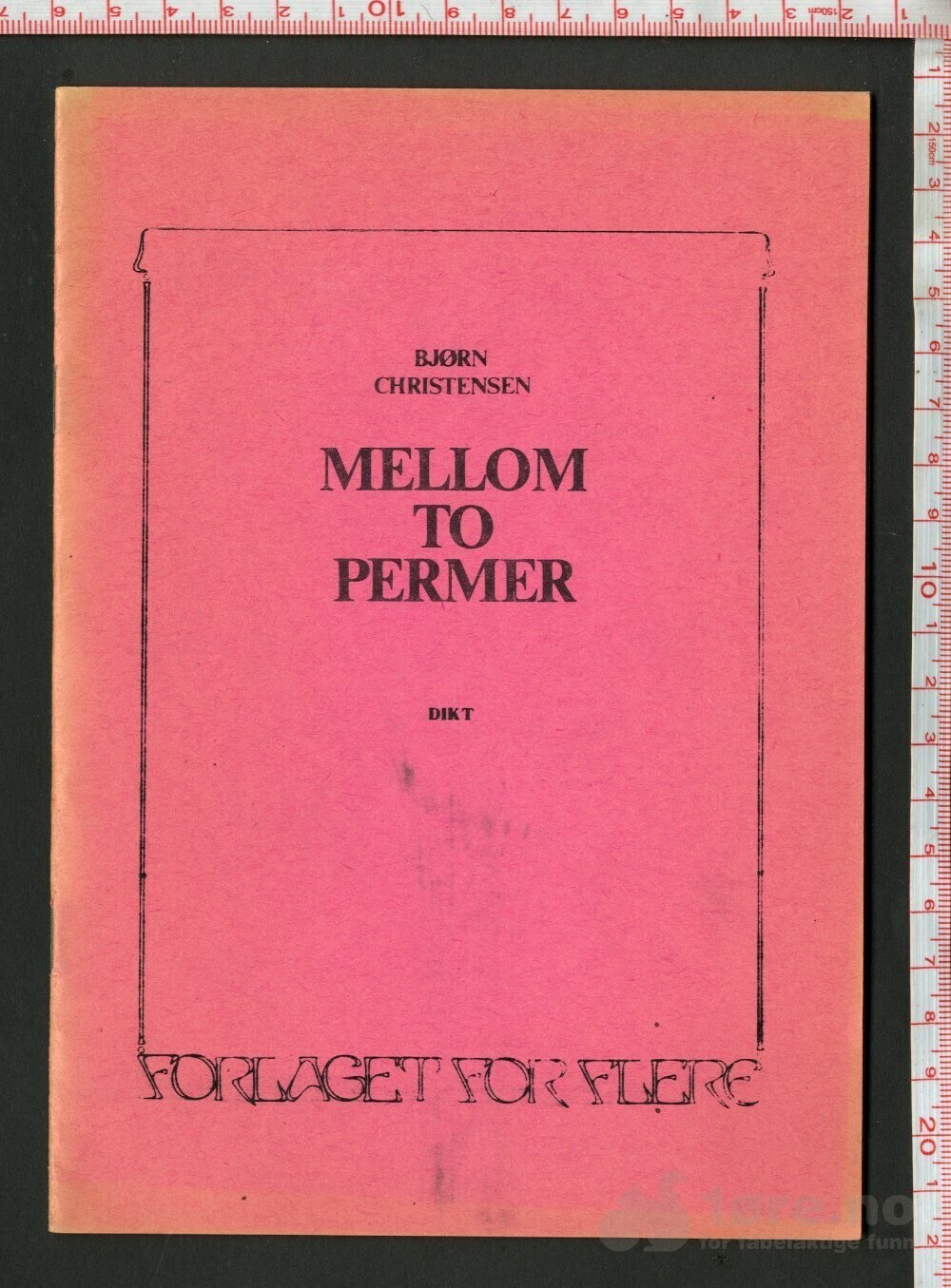 Christensen, Bjørn - Mellom to permer (1973)