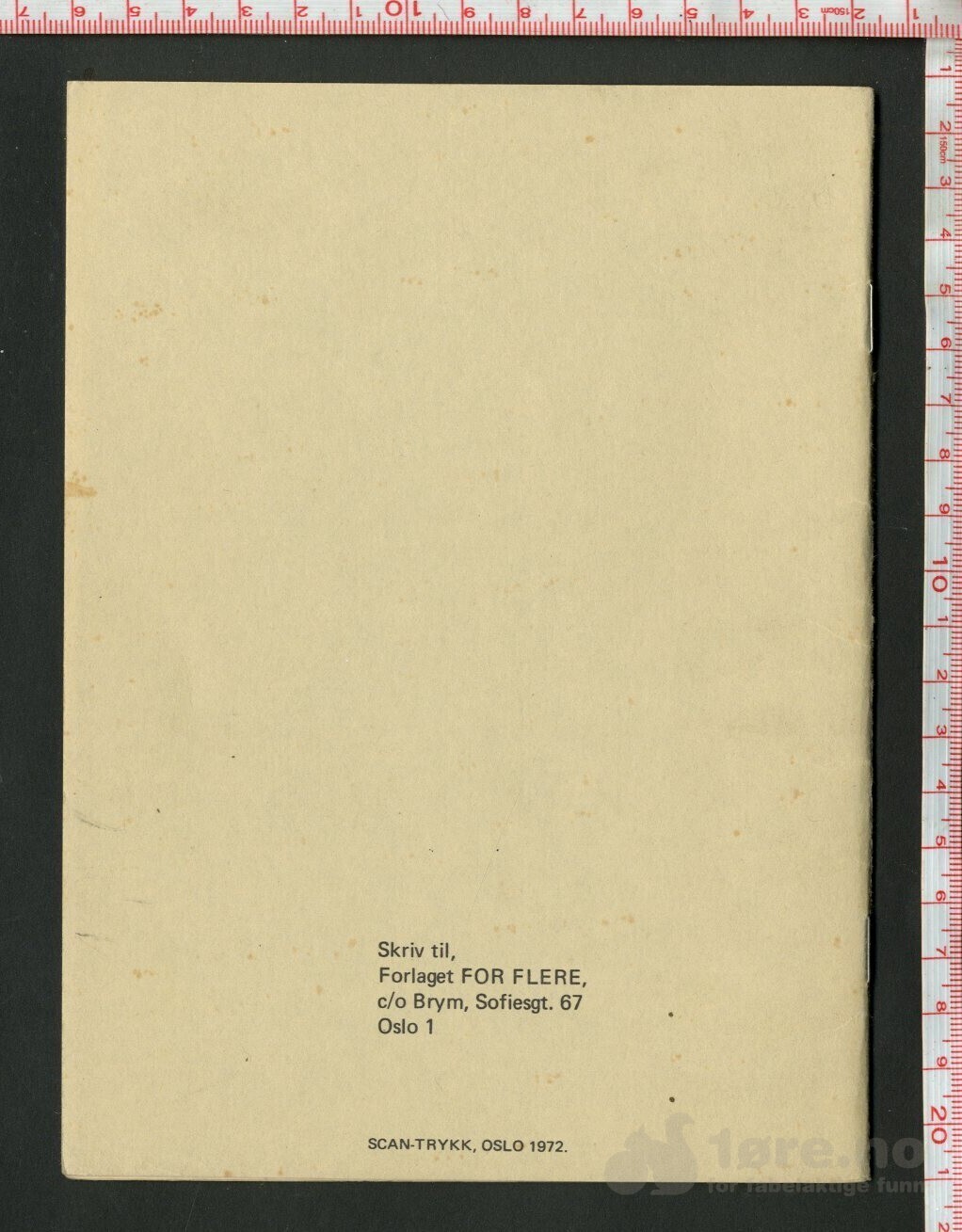 Brym, Christian - snakker med seg selv og deg, det er sommer og jeg driter i gyldendal. (1972), bilde 2