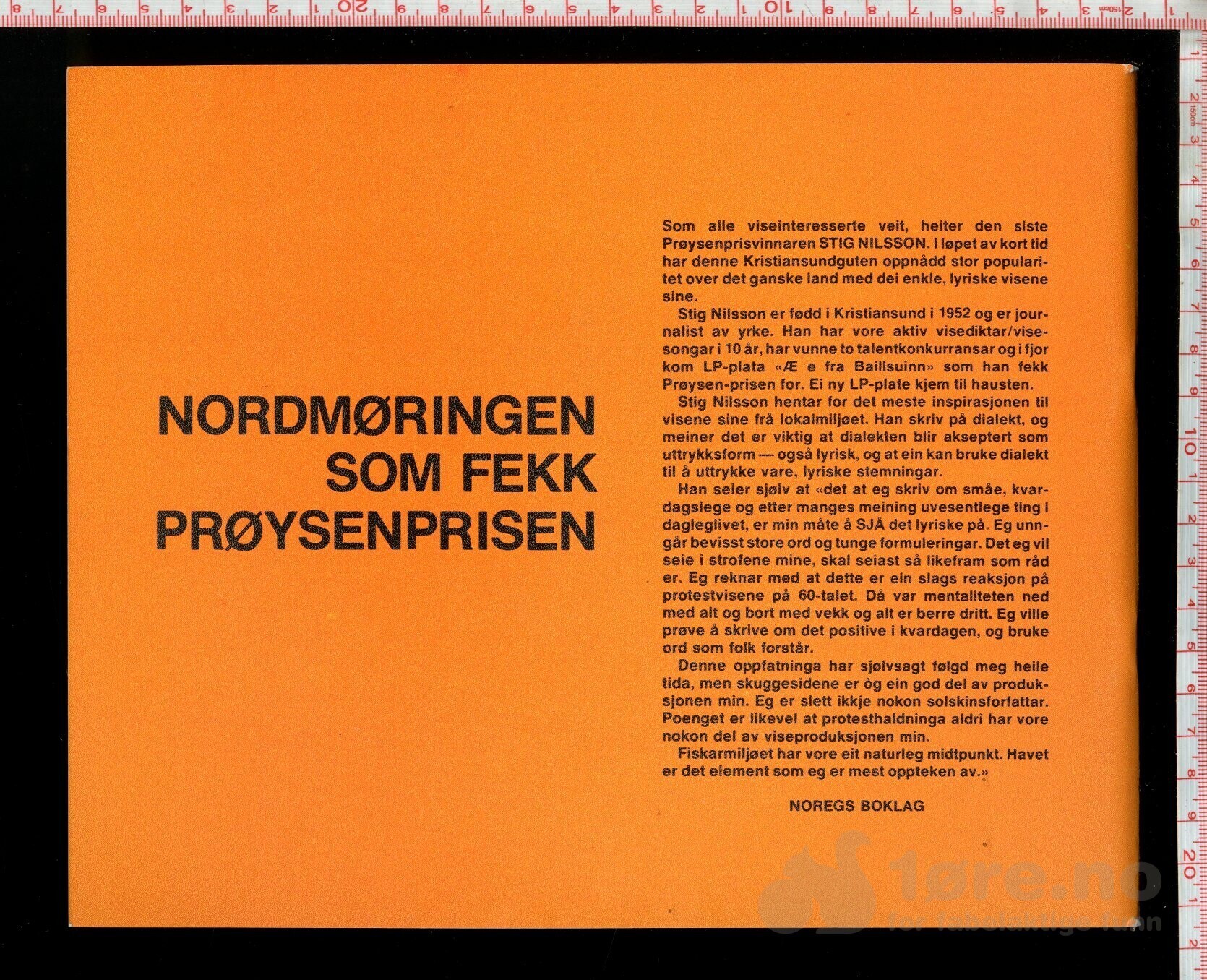 Nilsson, Stig - Viser fra havgapet (1977), bilde 2