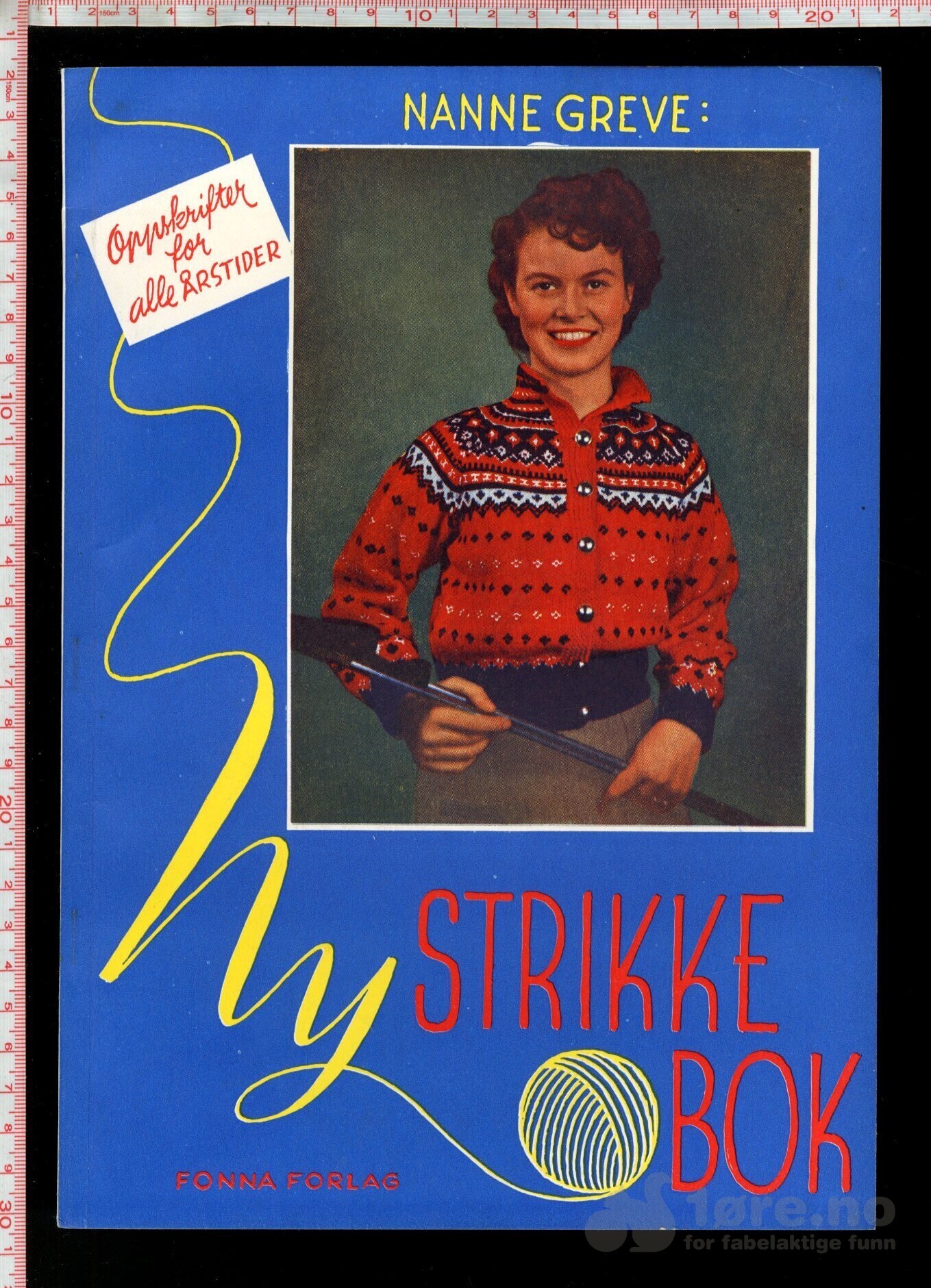 Greve, Nanna - Fonna Forlag - Ny strikkebok