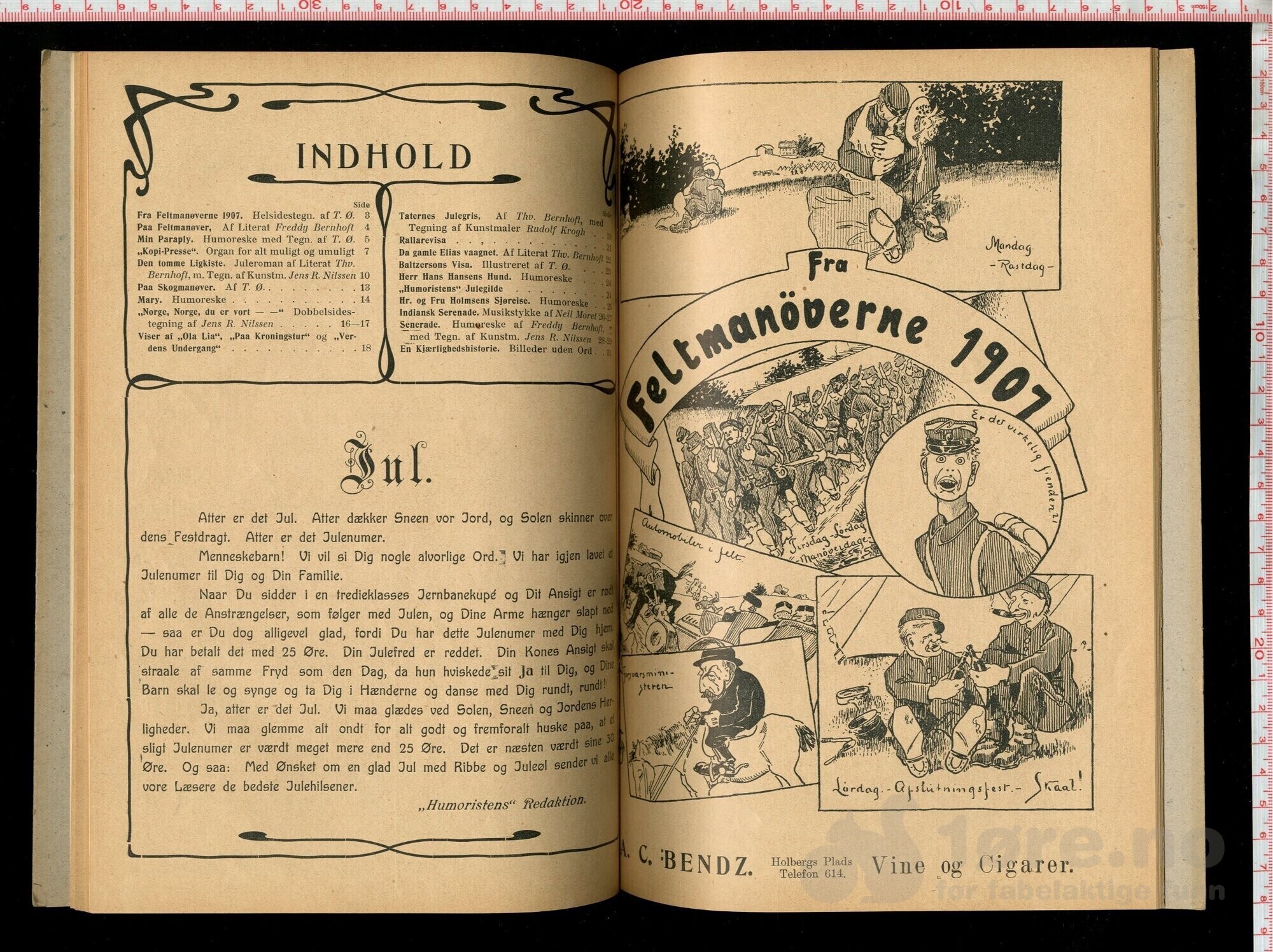 Humoristen Julehefte 1906-1907, bilde 7