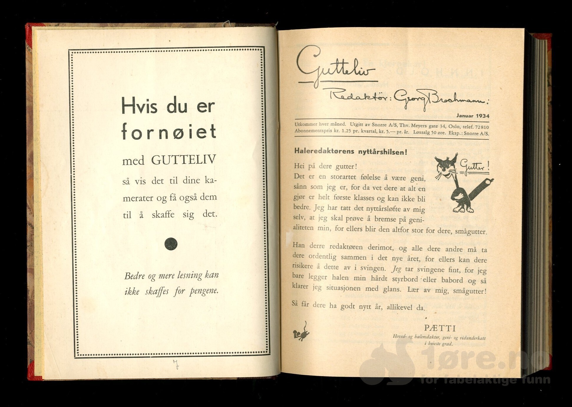 Brochman, Georg - Gutteliv 1934, bilde 3