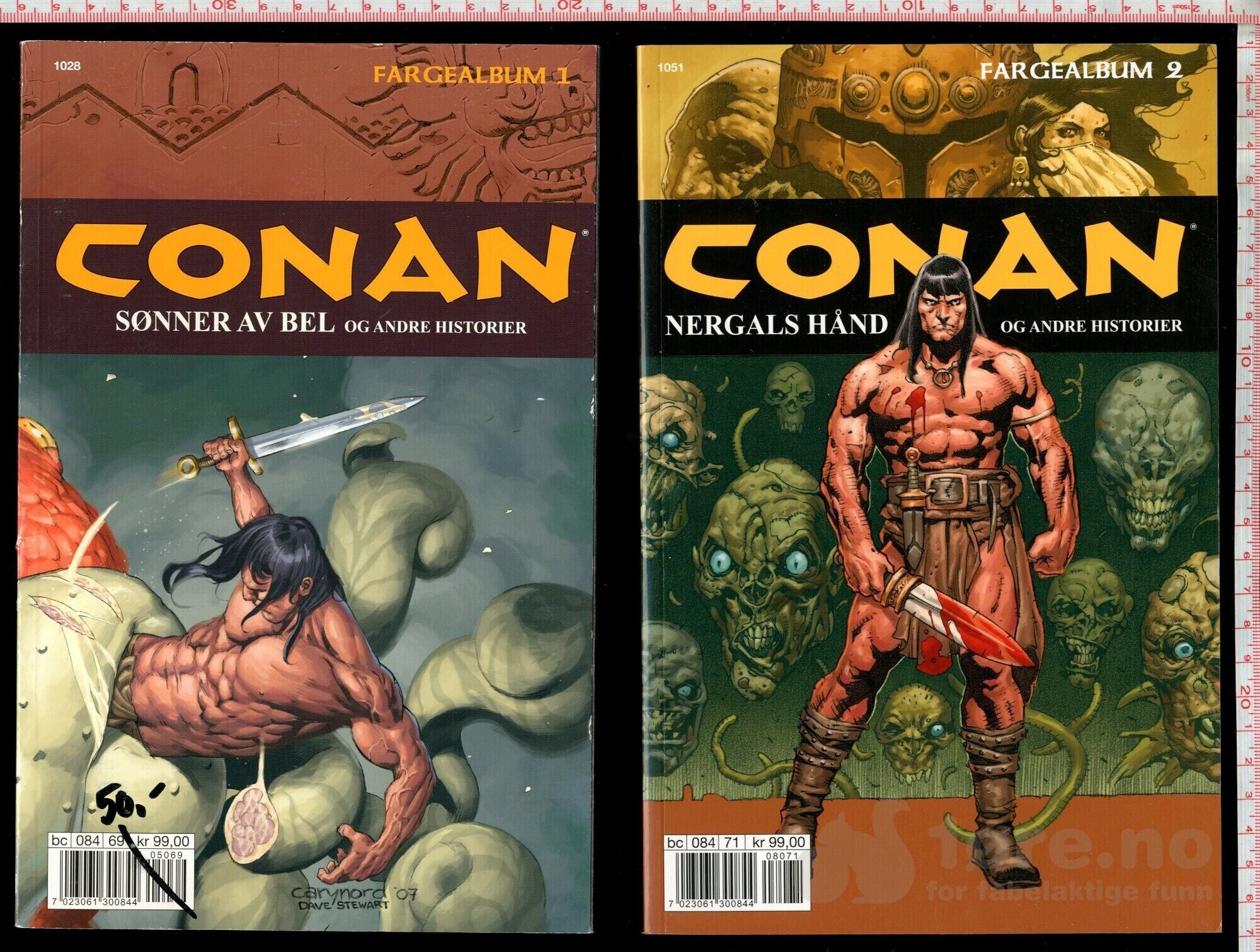 Conan Fargealbum 2010-2012