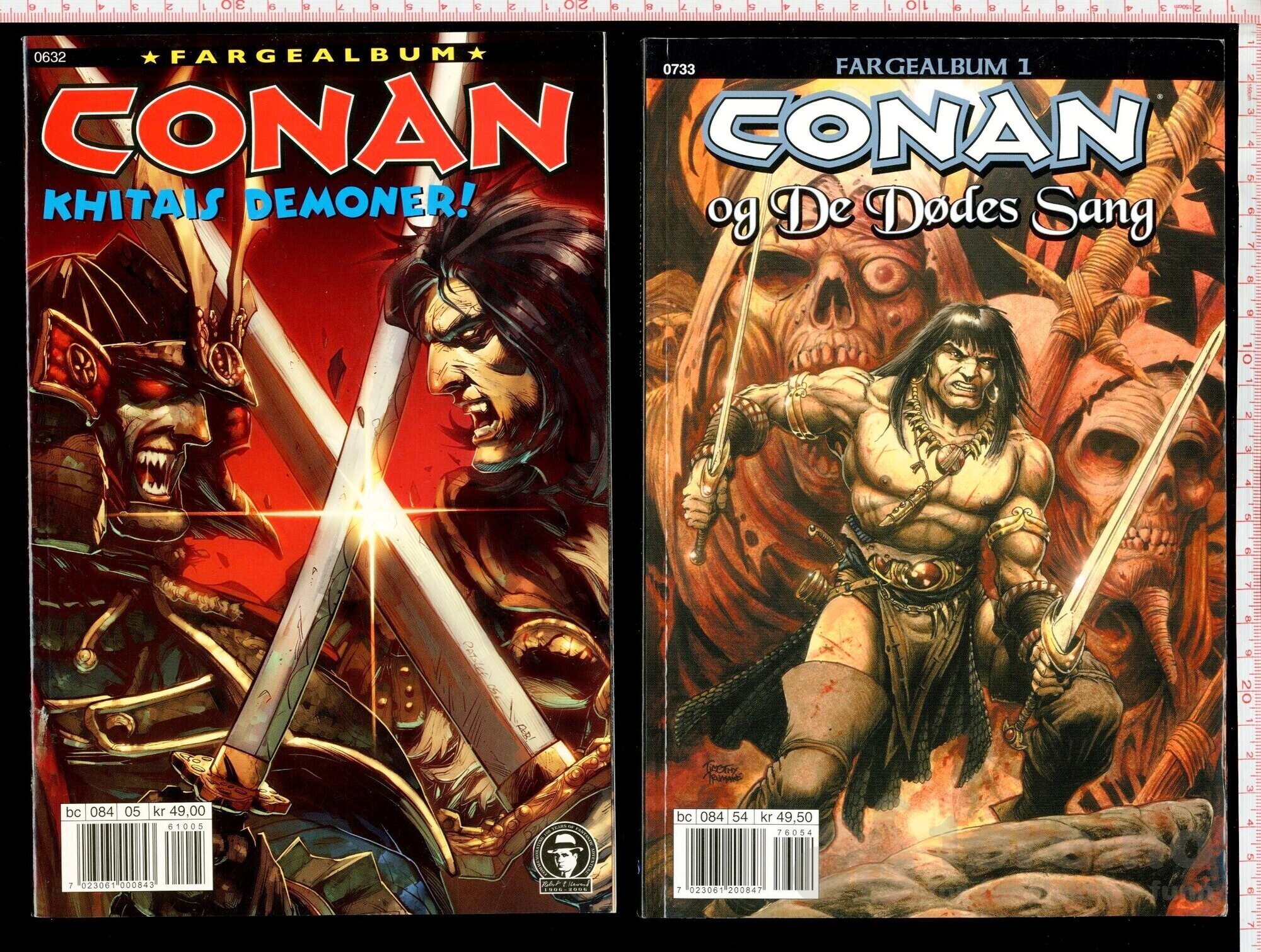 Conan  Fargealbum 2007-2009