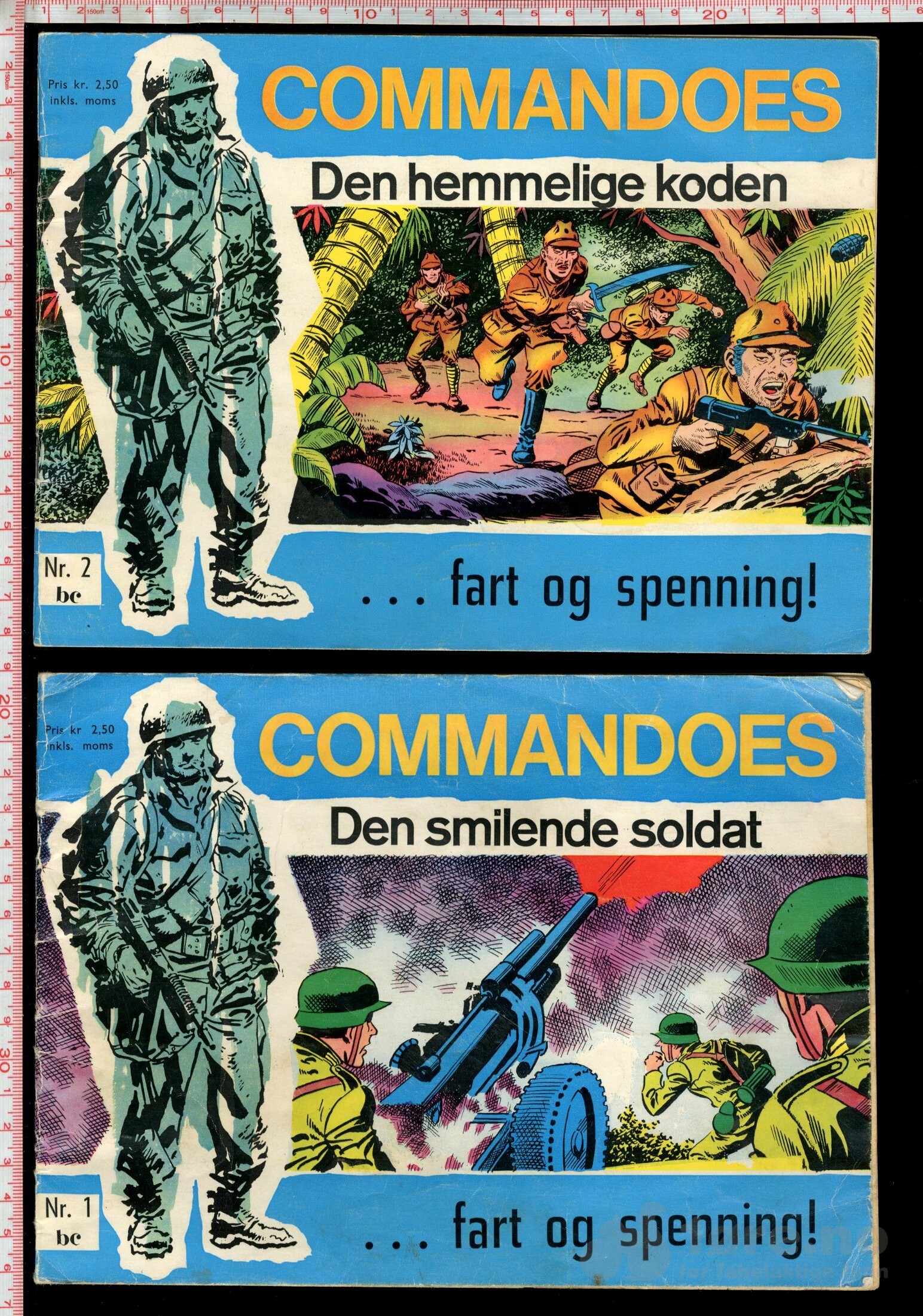 Commandoes  nr.1,2,7,9,10