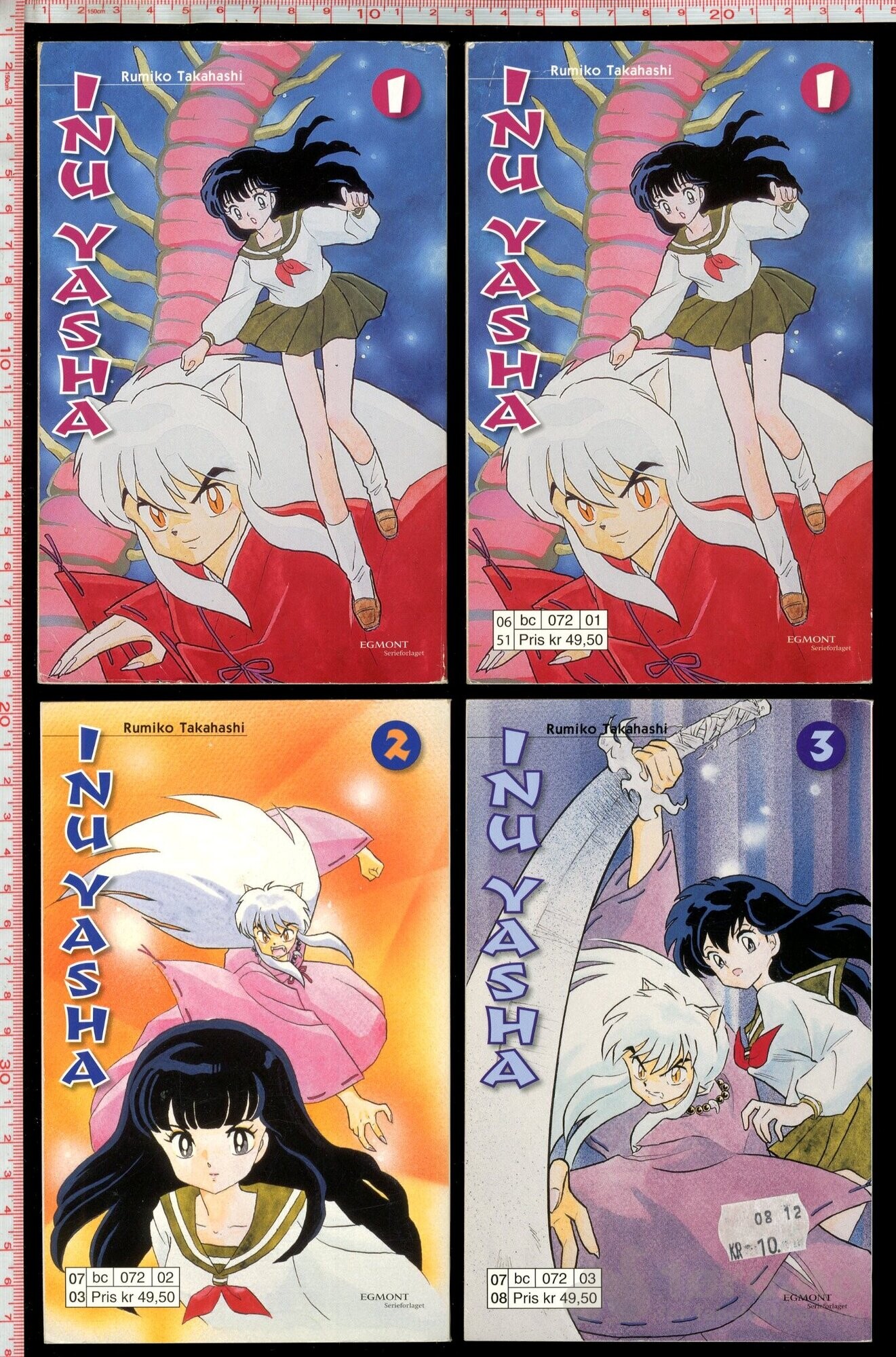 InuYasha Nr.1-8, 10-22
