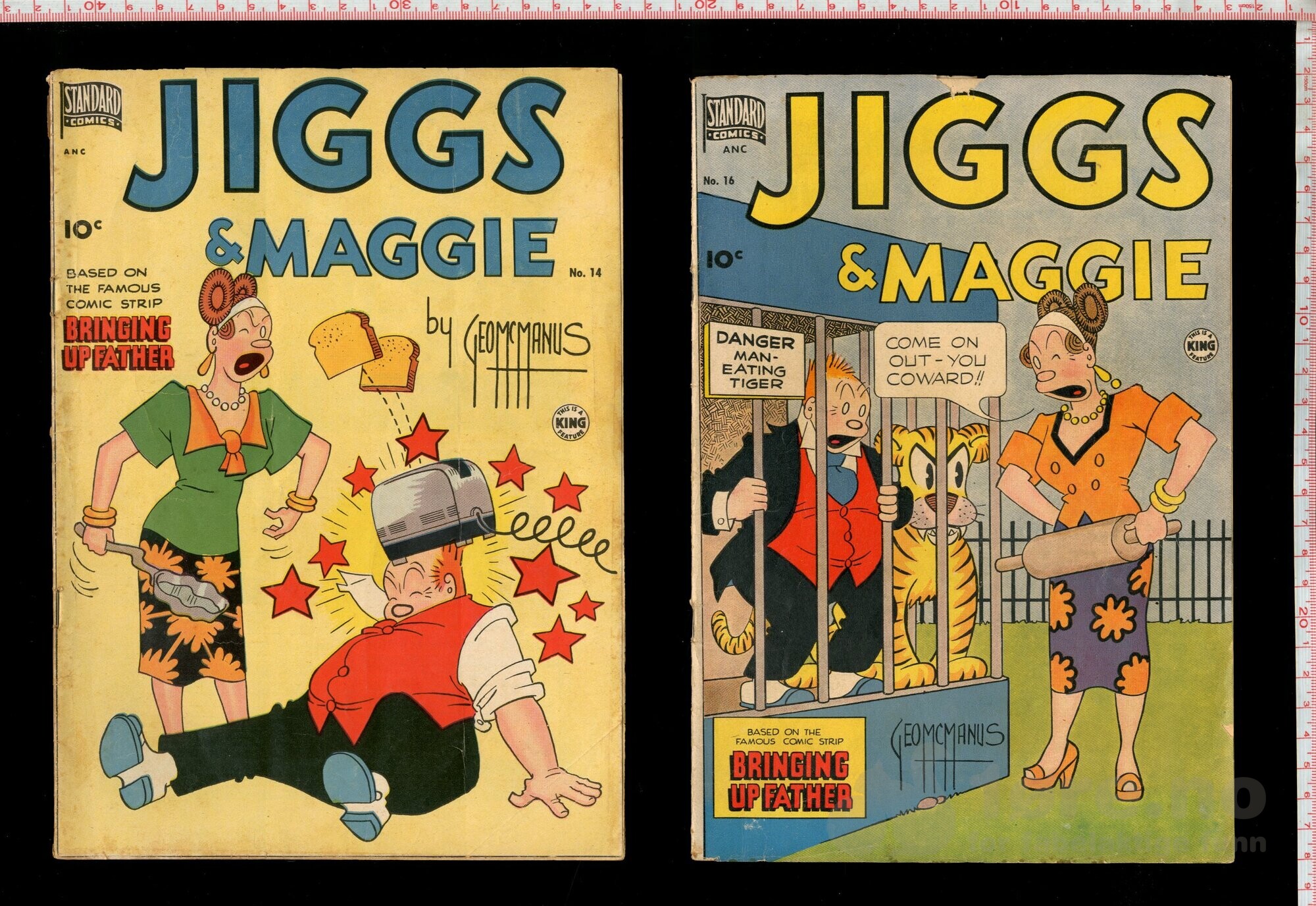 Jiggs & Maggie 1950 nr 14 & 16