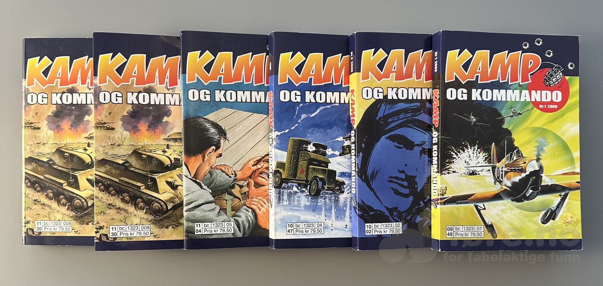 Kamp og kommando 2009 Nr.1-8