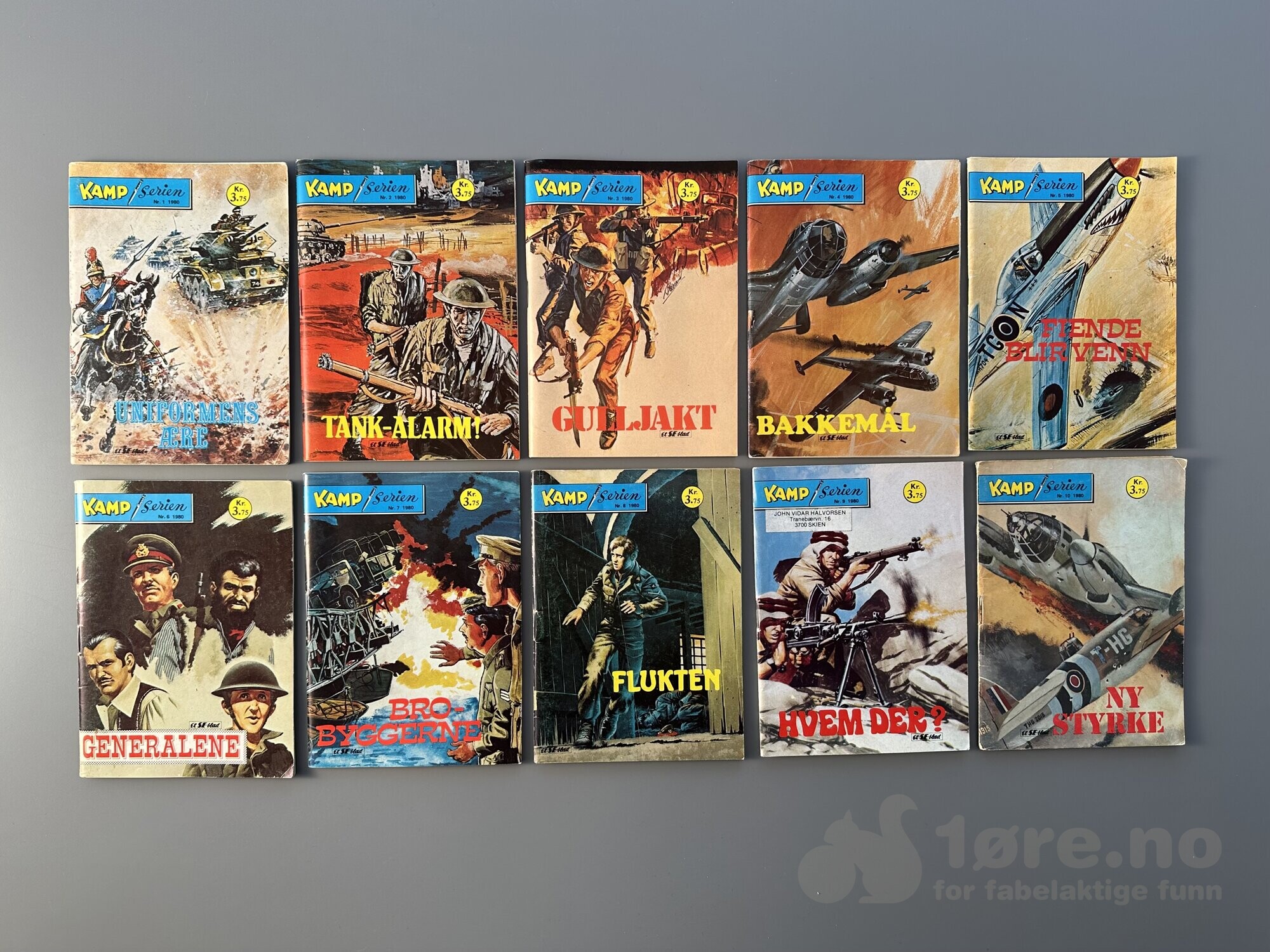Kamp Serien 1980, bilde 2