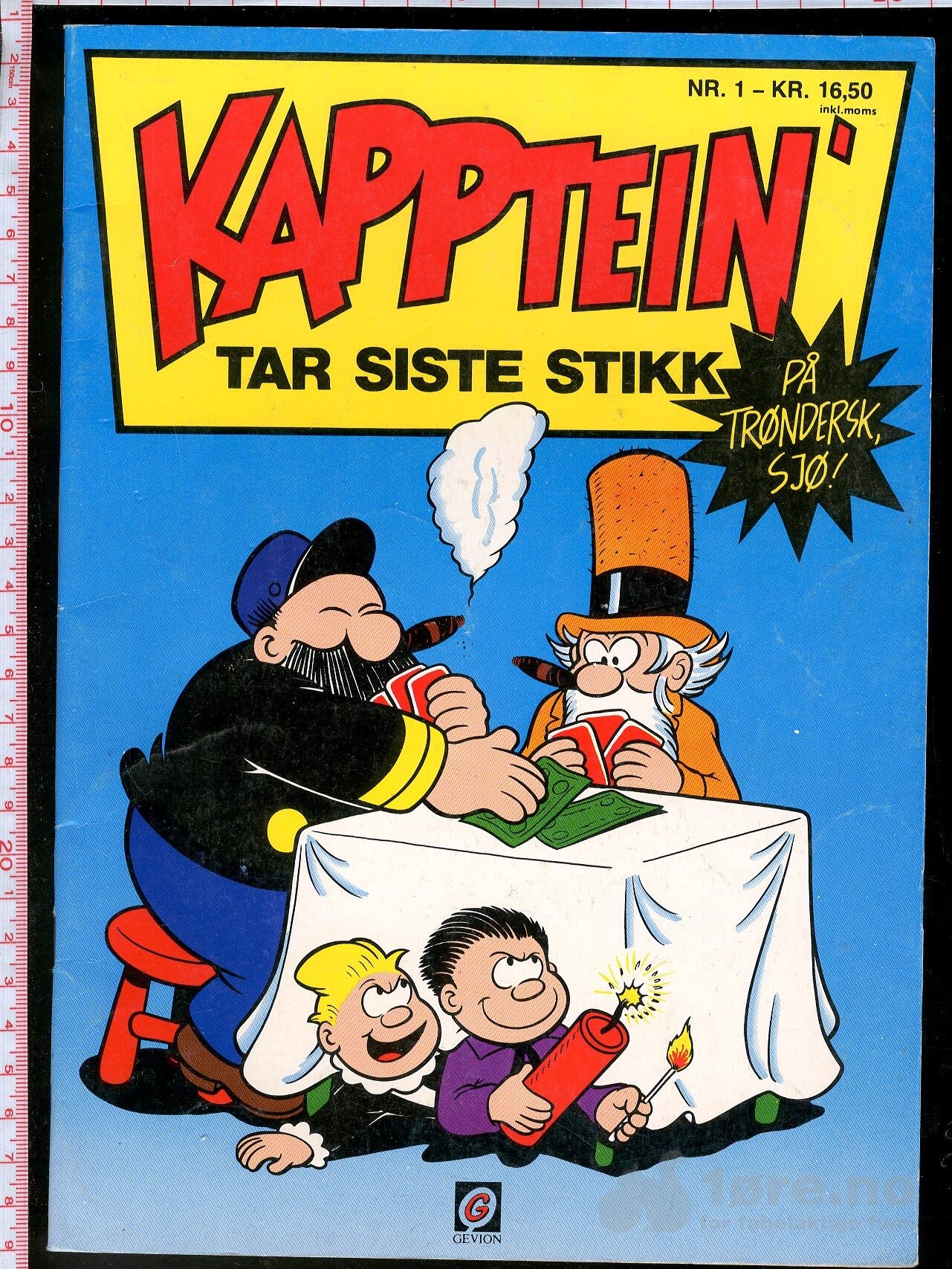 Kapteinens jul 1987, 1992-2018