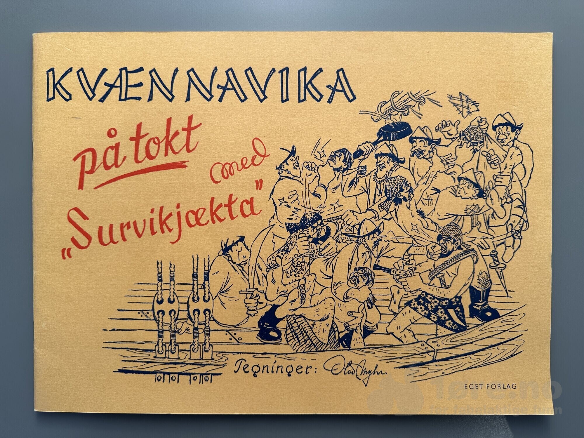 Kvænnevika på tokt med Survikjækta 1958