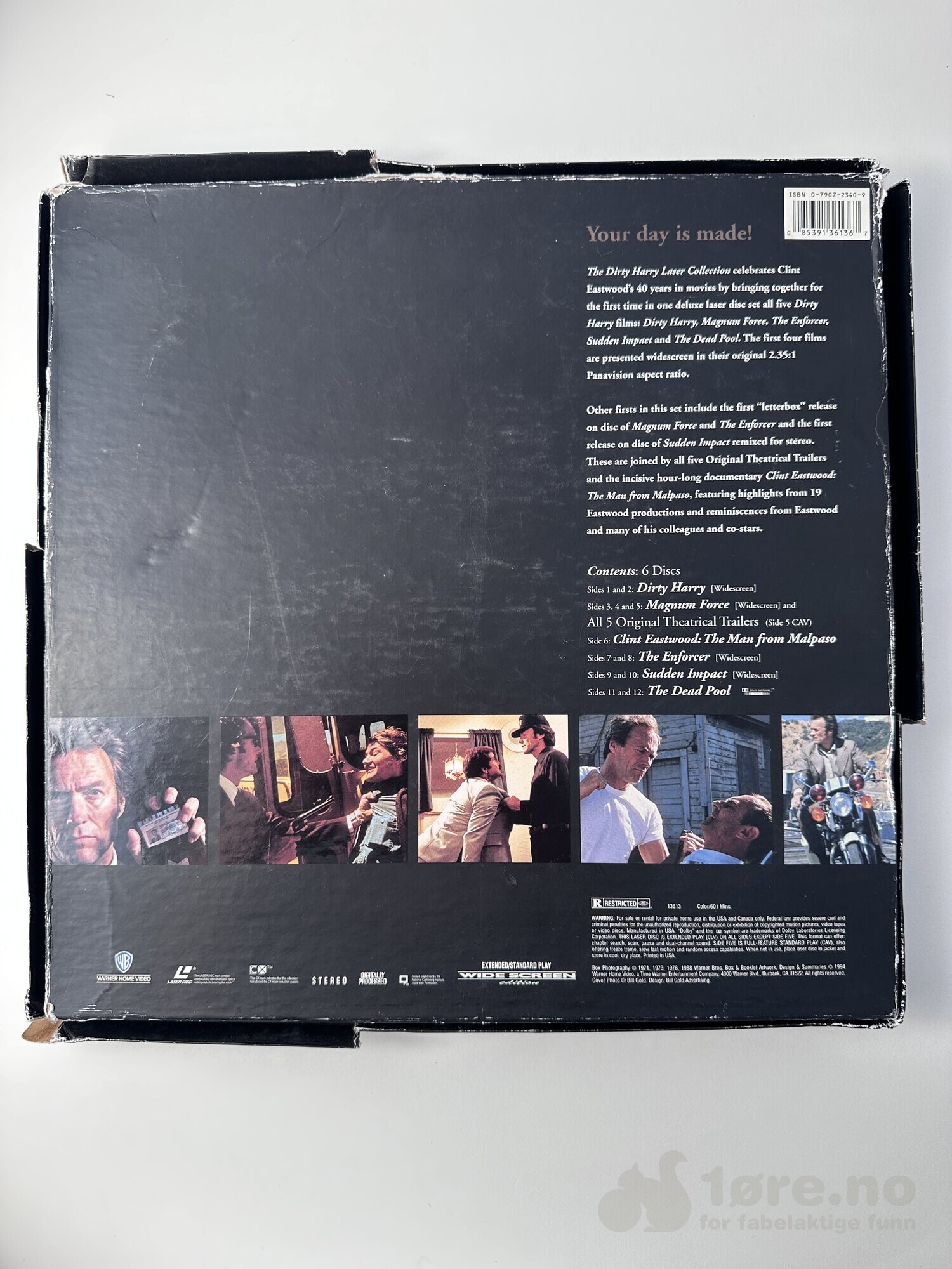 Laserdisc - The Dirty Harry Collection, bilde 2
