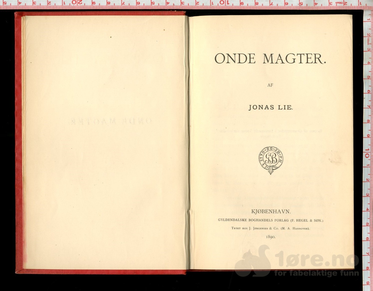 Lie, Jonas - Onde Magter (1890), bilde 2