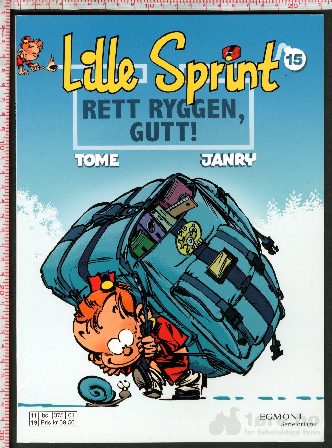 Lille Sprint N.15 - Rett ryggen, gutt!