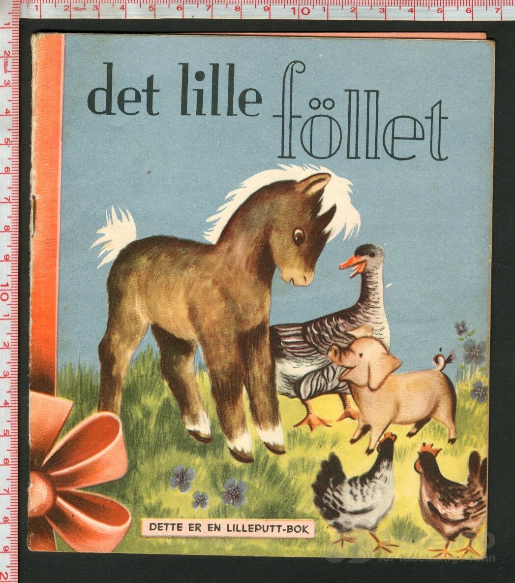 Lilleputt-bok - Det lille føllet
