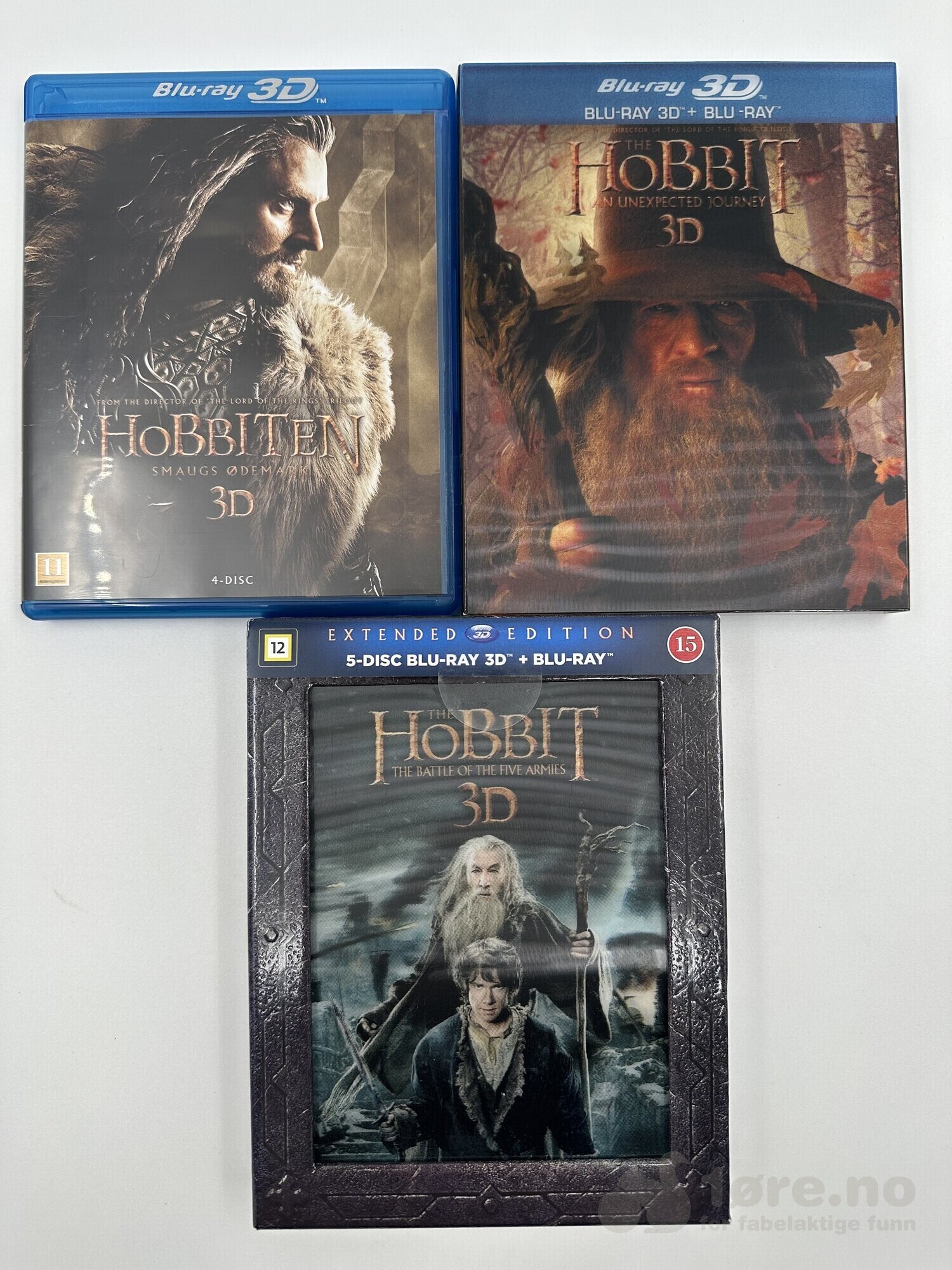 Lot 3 - Blu-Ray 3 stk