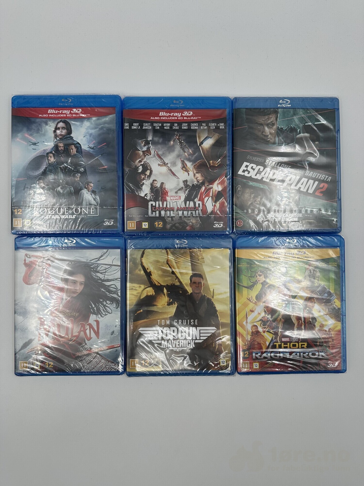 Lot 4  - Blu-Ray 9 stk