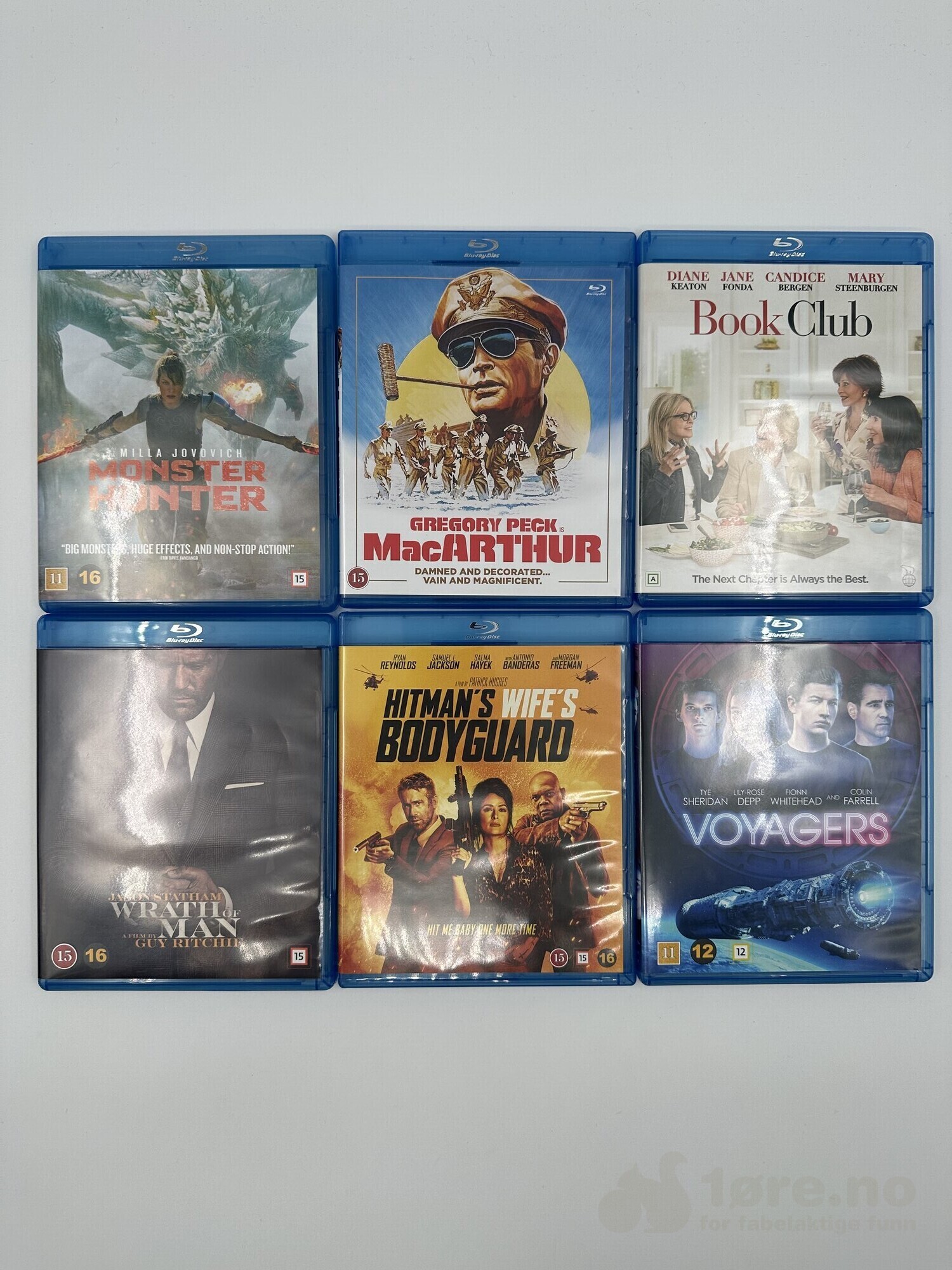 Lot 5 - Blu-Ray 10 stk