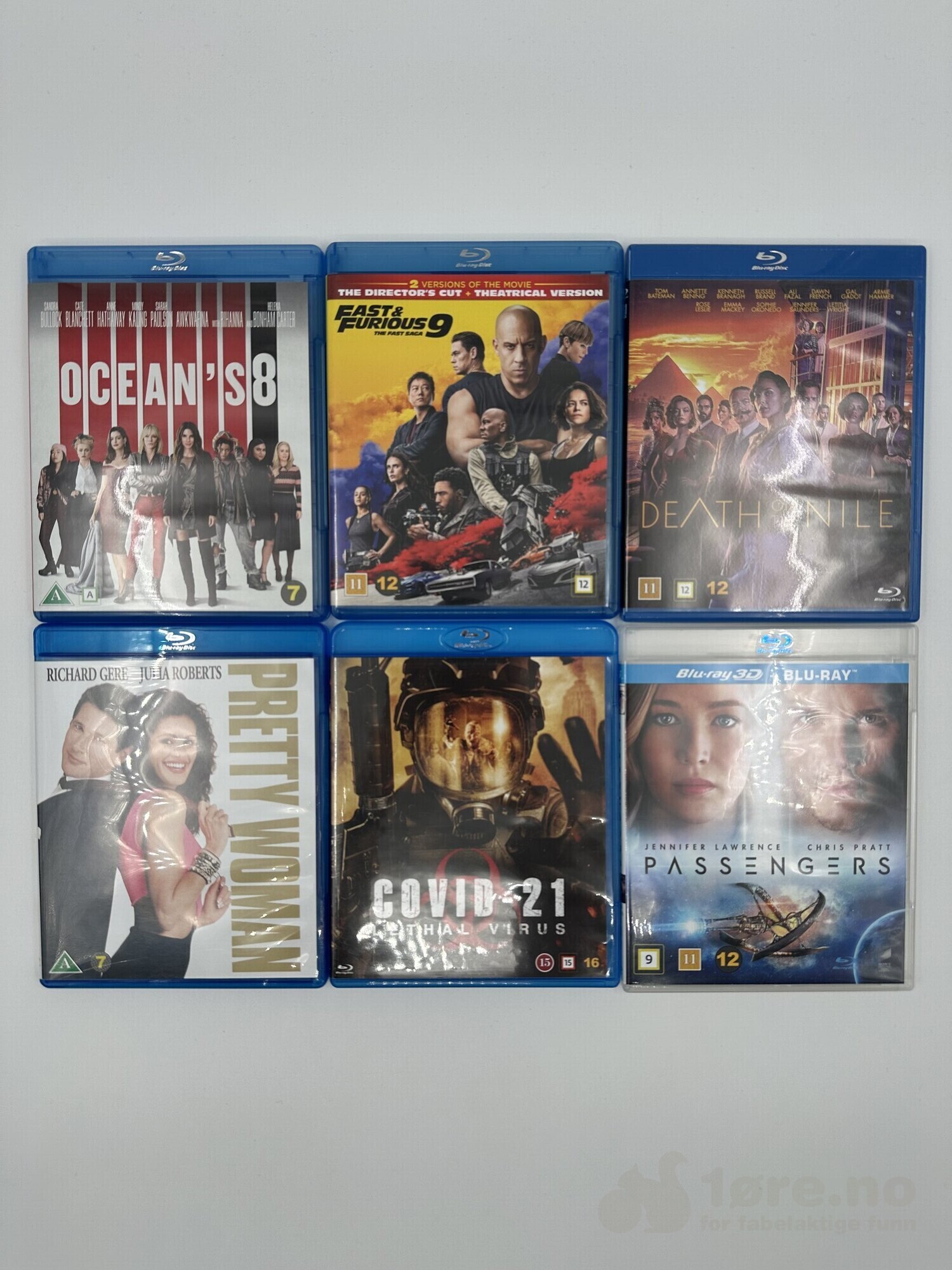 Lot 6 - Blu-Ray 21 stk