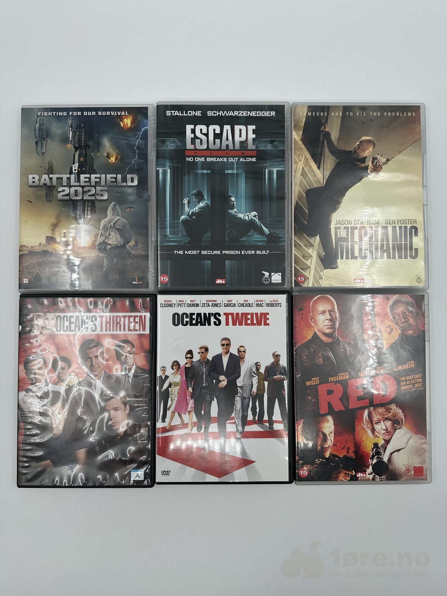 Lot 8 - DVD 18 stk