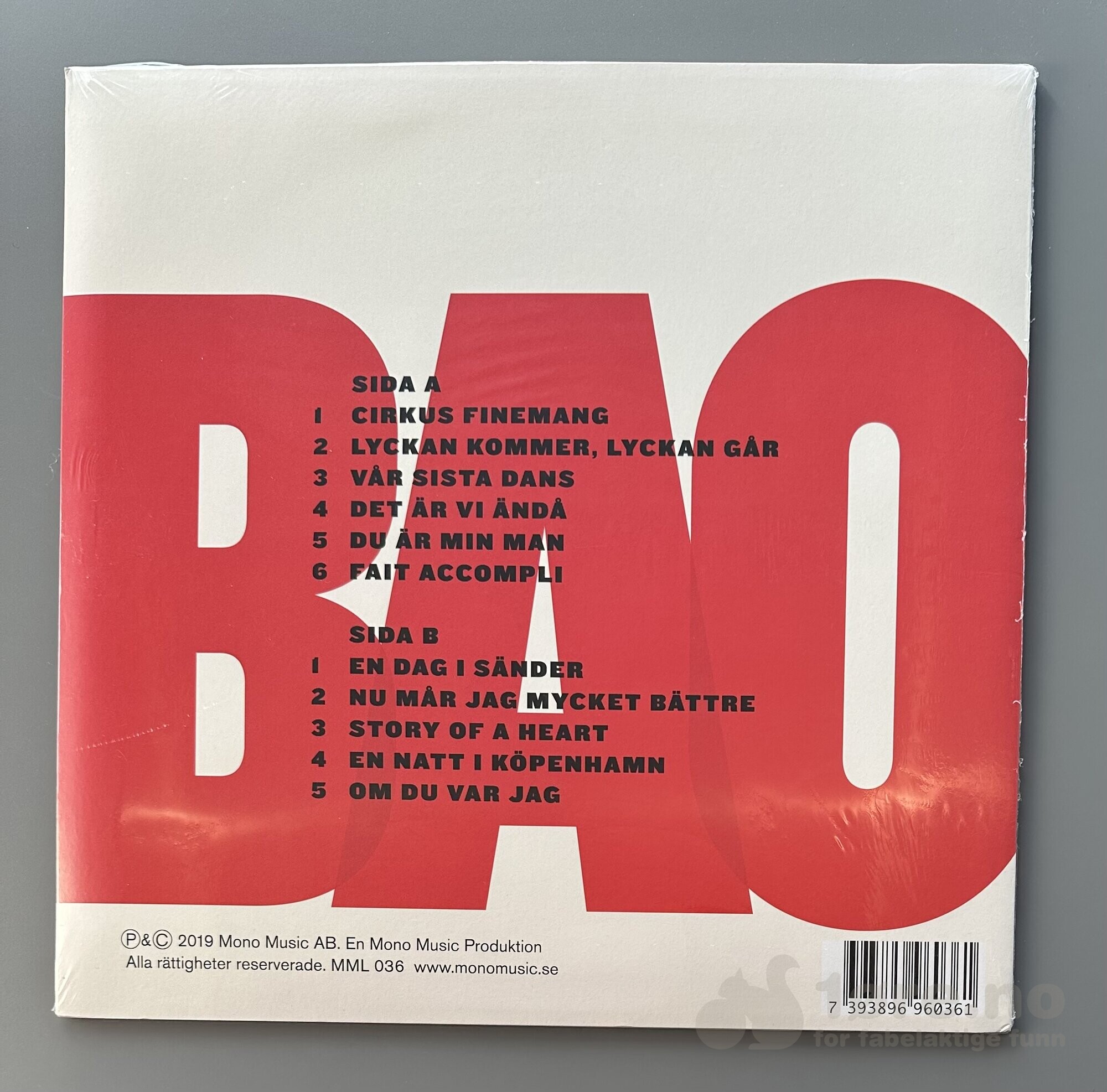 LP - Båsta Låtarna - Benny Anderssons Orkester, bilde 2