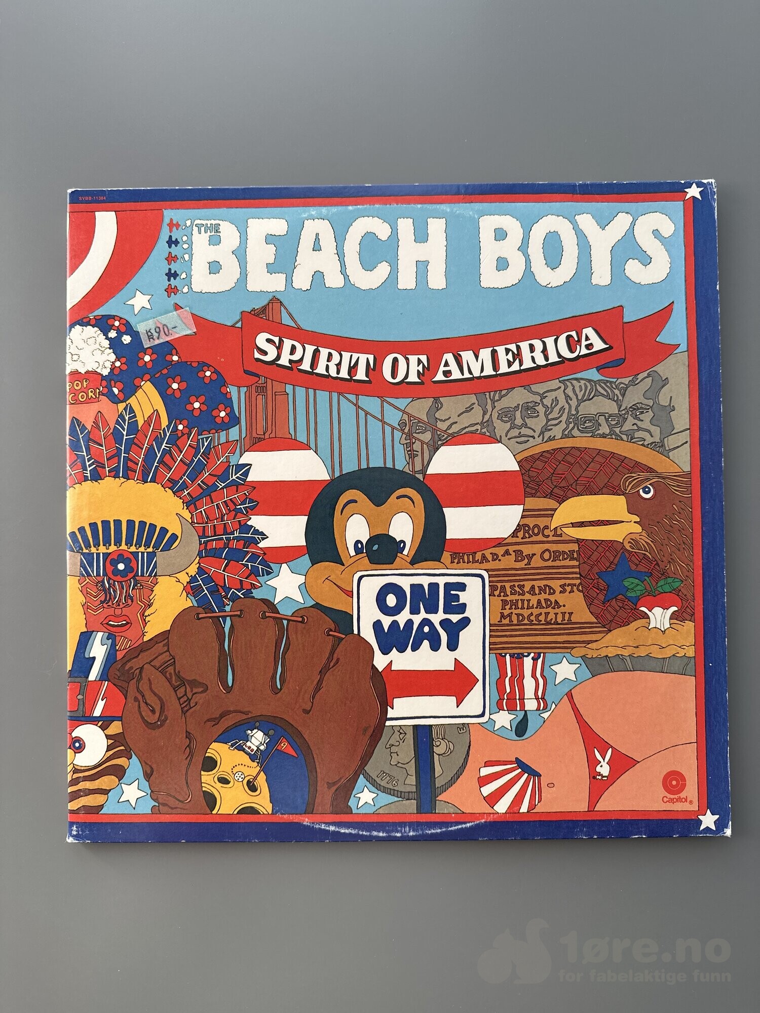 LP - Beach Boys - Spirit of America