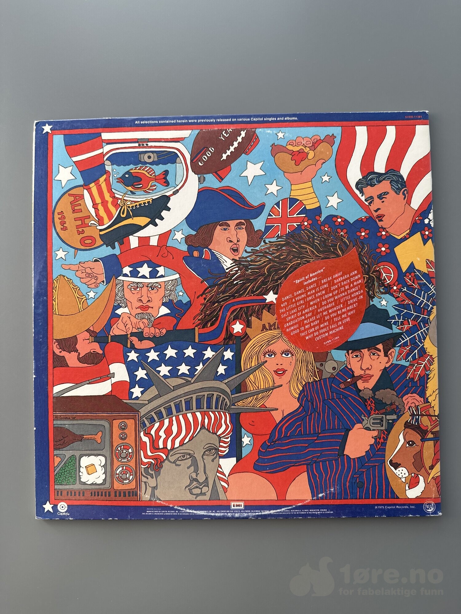 LP - Beach Boys - Spirit of America, bilde 2